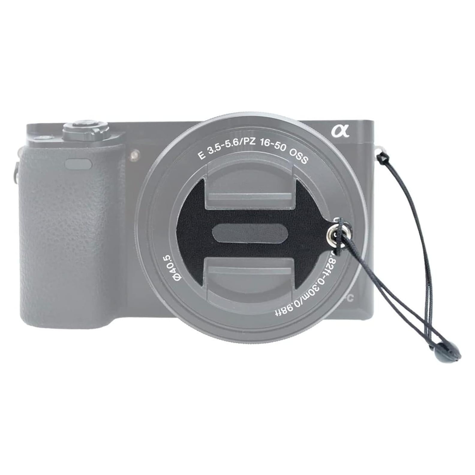 Tapa de Lente de Cuero Foto&Tech 77mm para Sony A7 Series