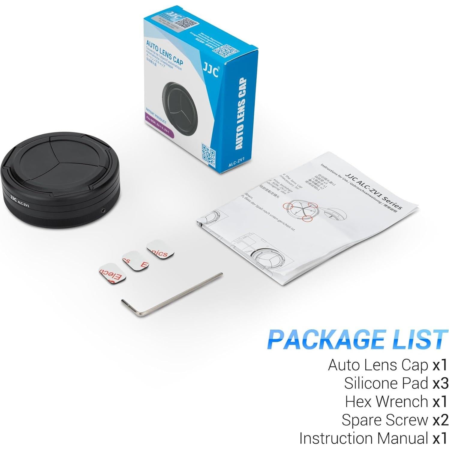 Tapa de Lente Automática para Cámara Sony ZV-1 II - Anti-rayones