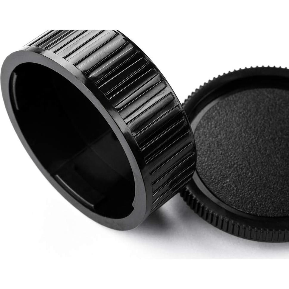 Juego de tapas para lentes y cuerpo Leica M Mount - 4 piezas