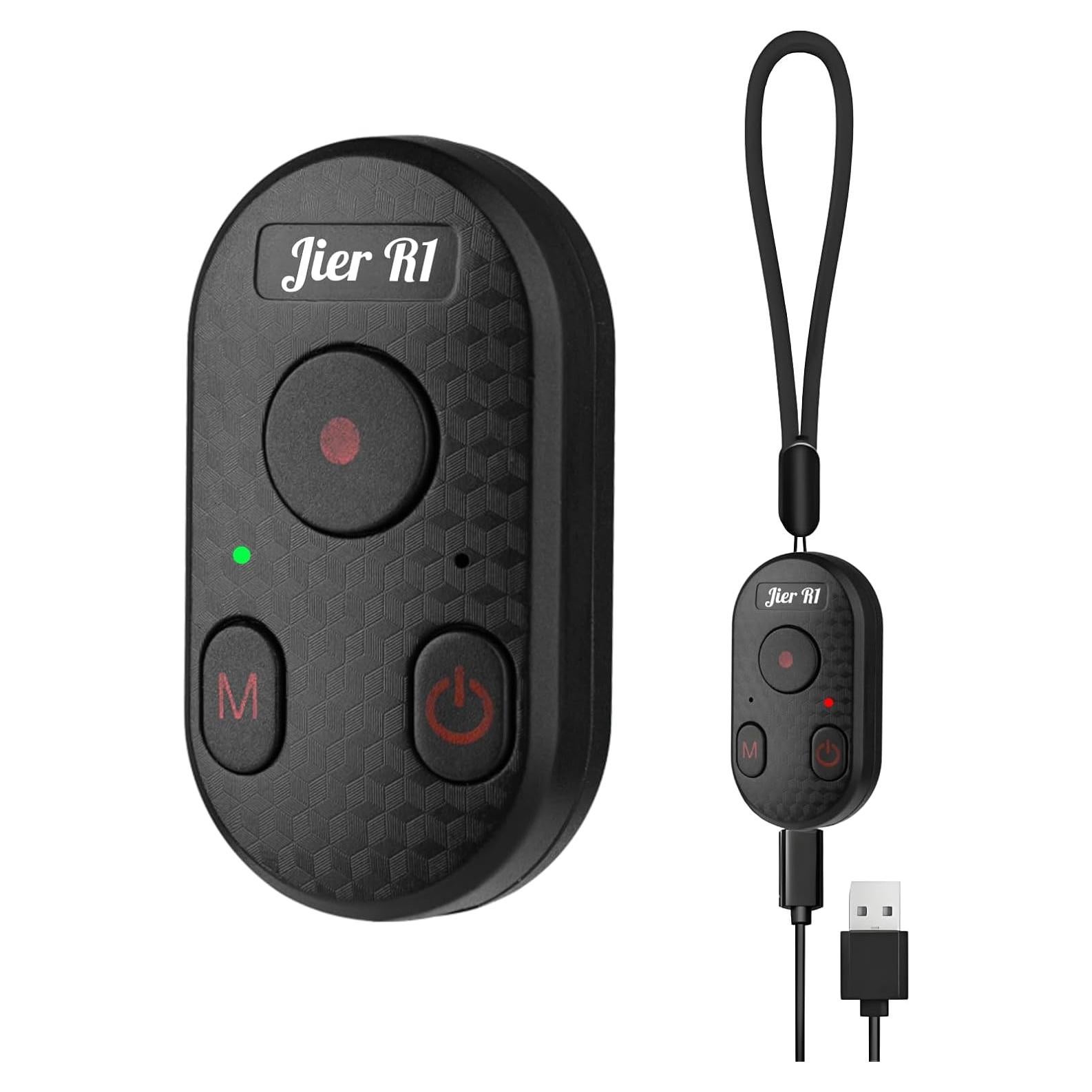 Control Remoto Bluetooth Jier R1 para Cámara y GoPro - 20m