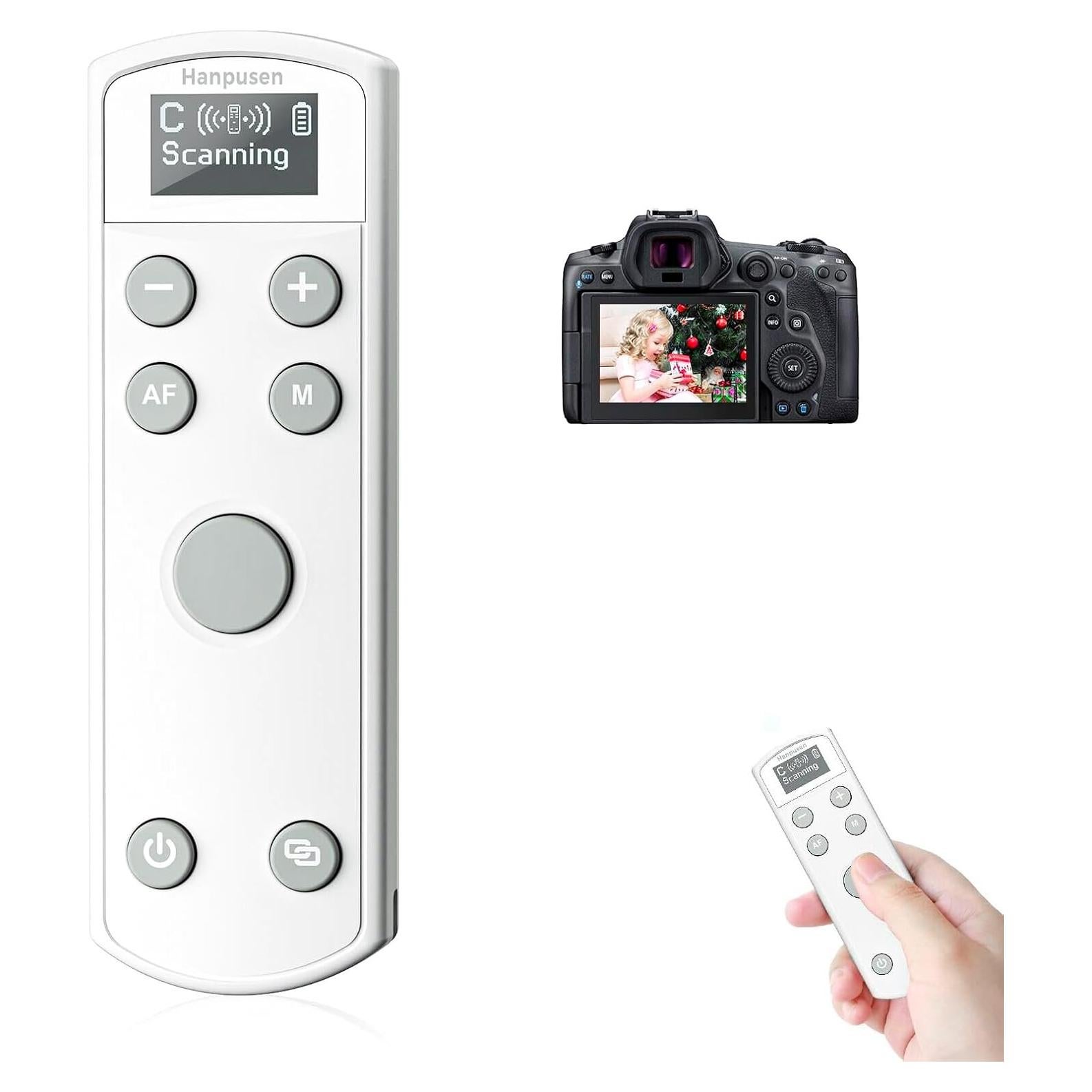 Disparador Remoto Inalámbrico Hanpusen para Canon con Pantalla OLED