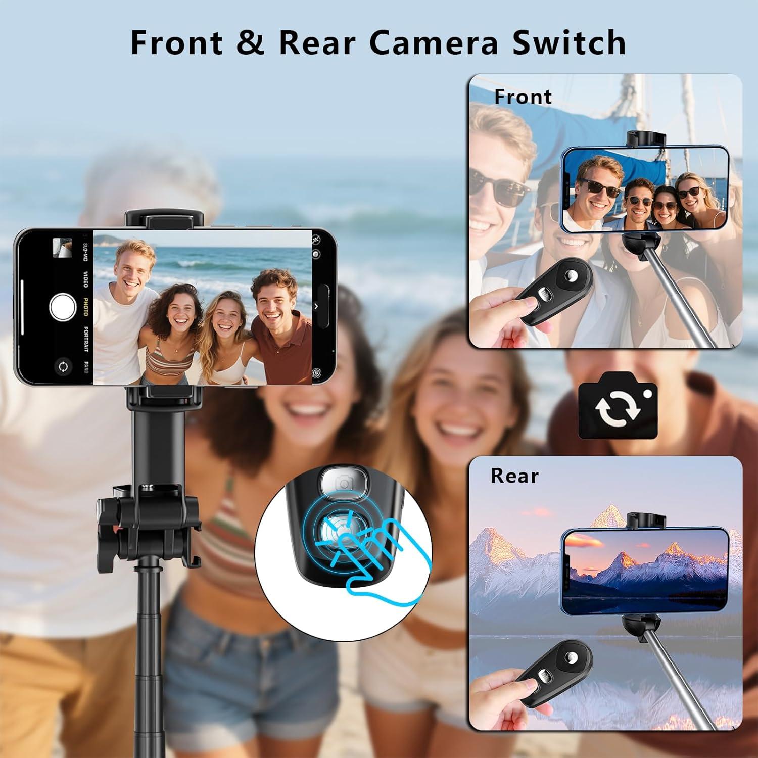 Control Remoto Inalámbrico SZFIRSTEY para Cámara con Zoom y Cambio de Cámara