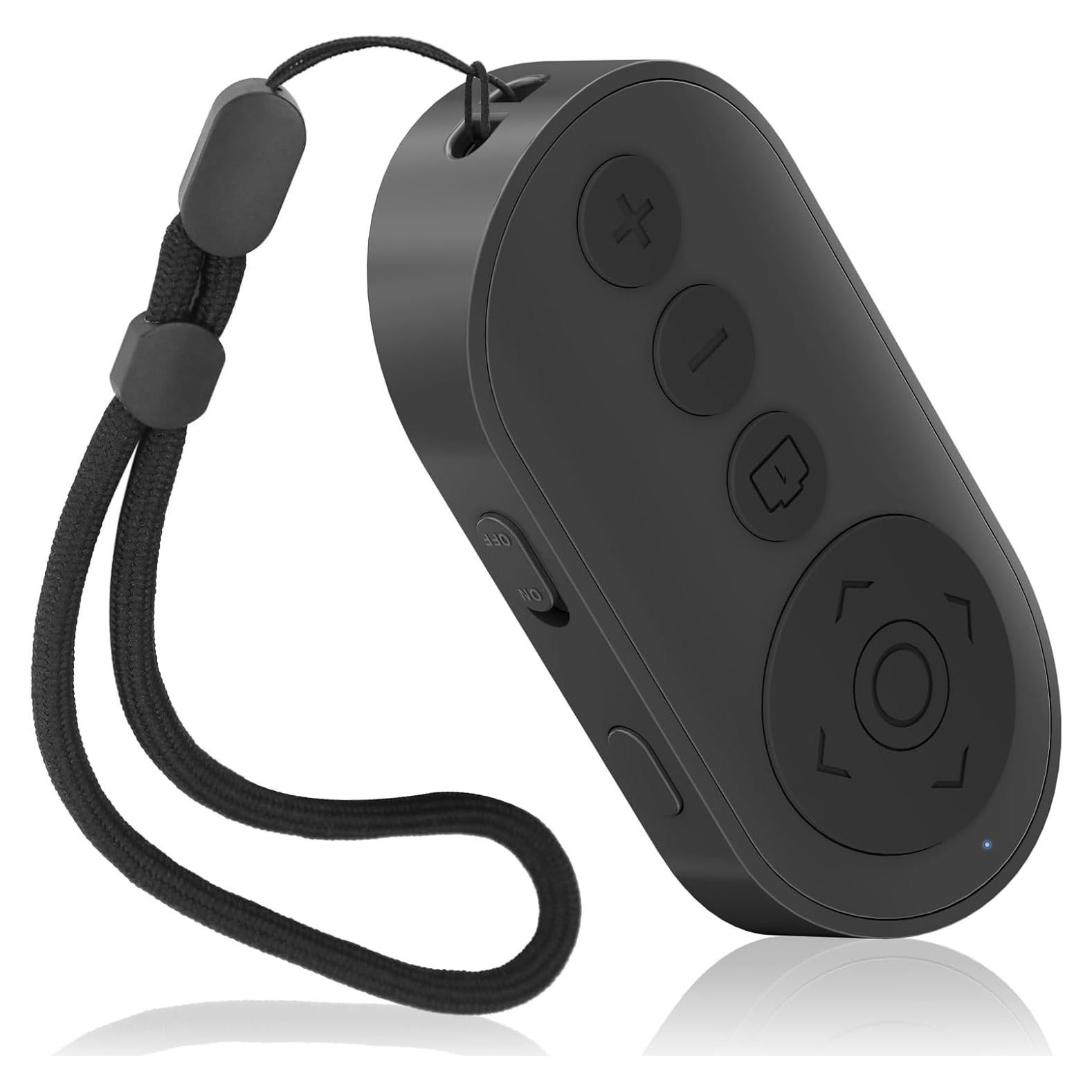 Control Remoto Inalámbrico para Cámara Zoom y Cambio de Cámara - Negro