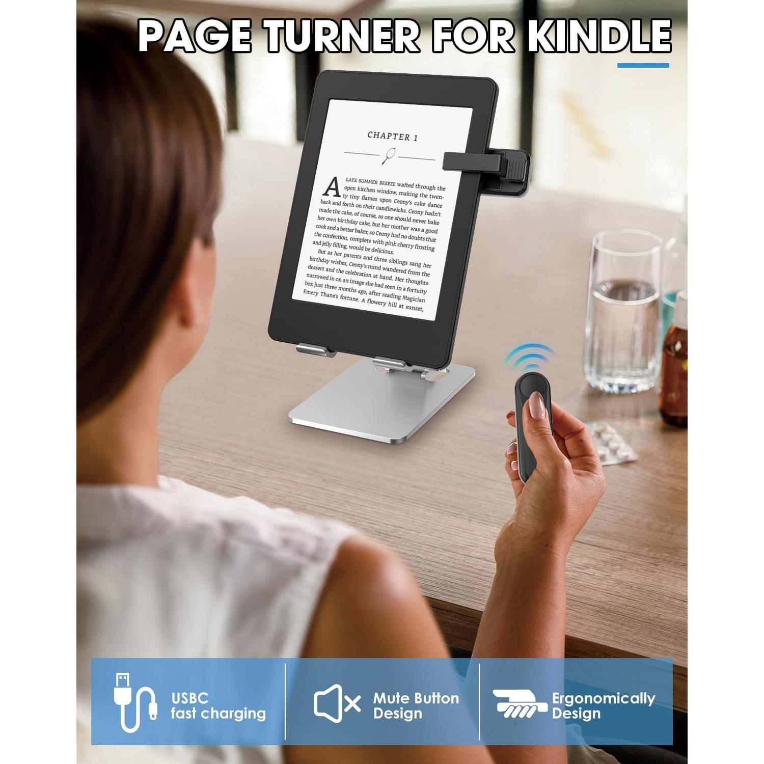 Control Remoto Pasador de Páginas Inncarvs para Kindle y Tablets