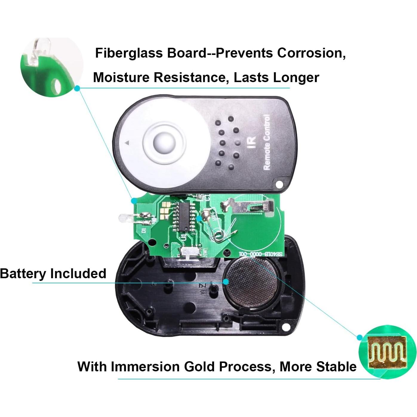Control Remoto Inalámbrico Foto&Tech FTRC-6 para Canon
