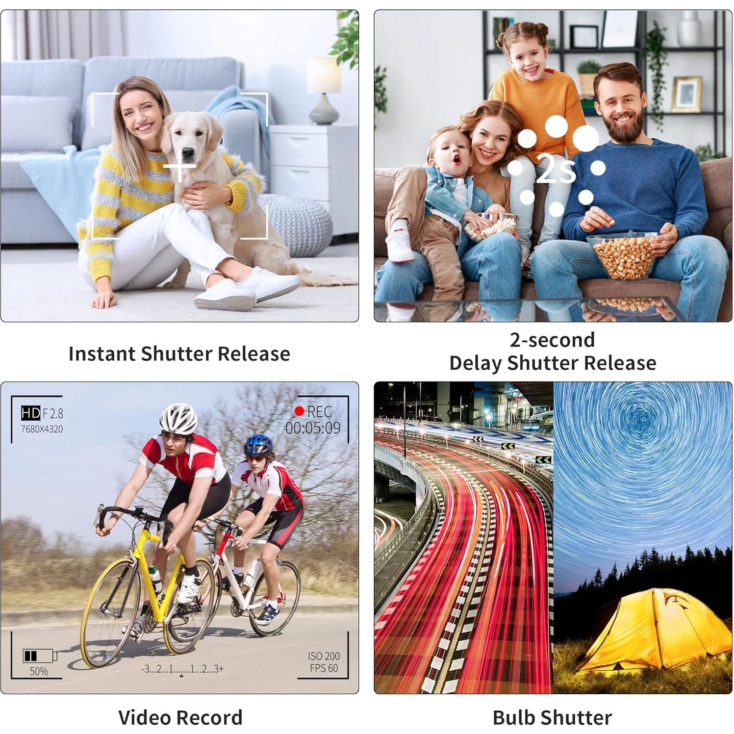 Control Remoto Infrarrojo Inalámbrico JJC IS-C1 para Canon