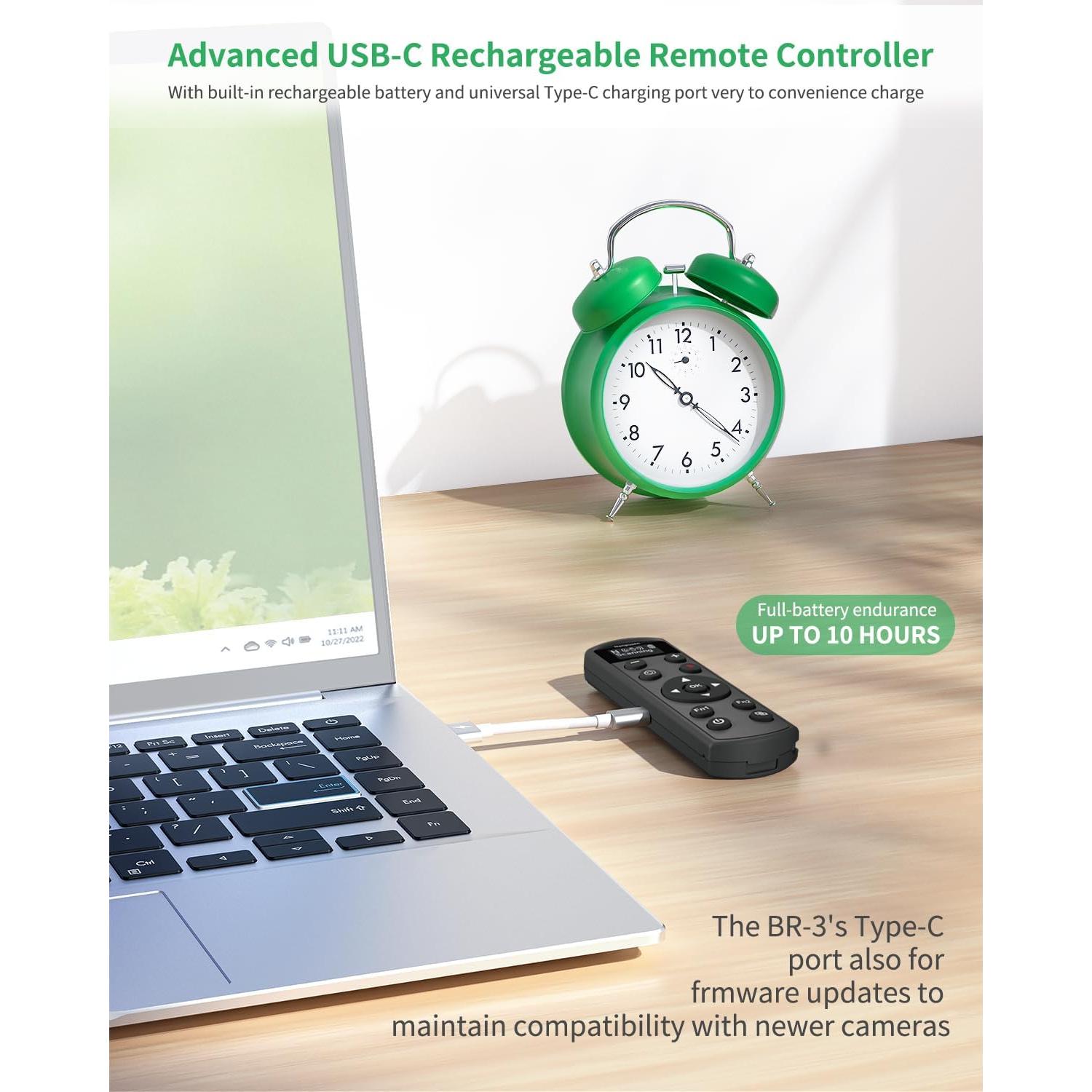 Control Remoto Inalámbrico Hanpusen para Cámara Nikon Z