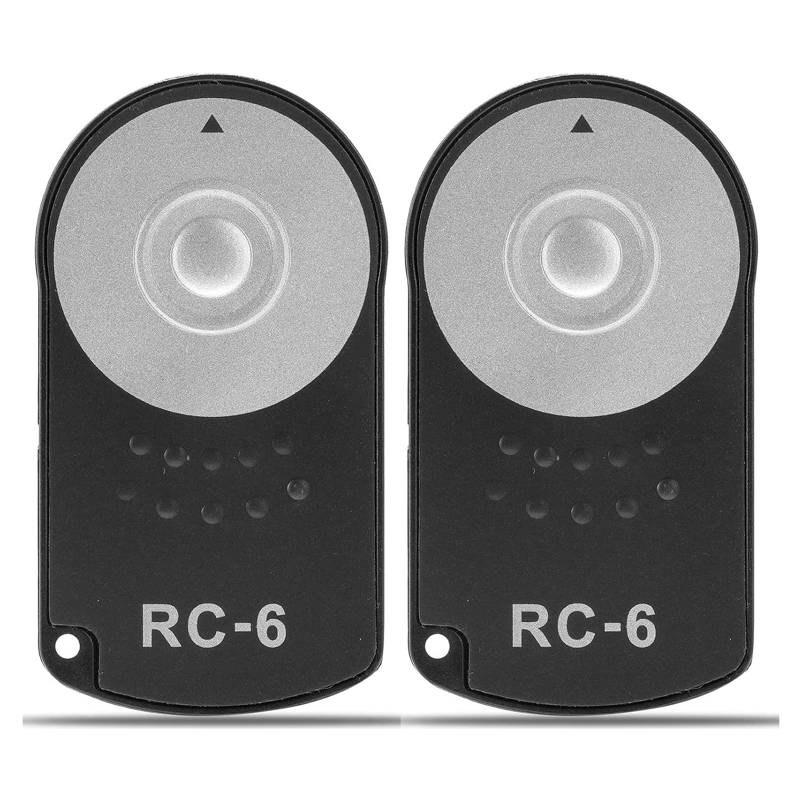 Control Remoto Inalámbrico RC-6 para Canon - 2 Paquetes