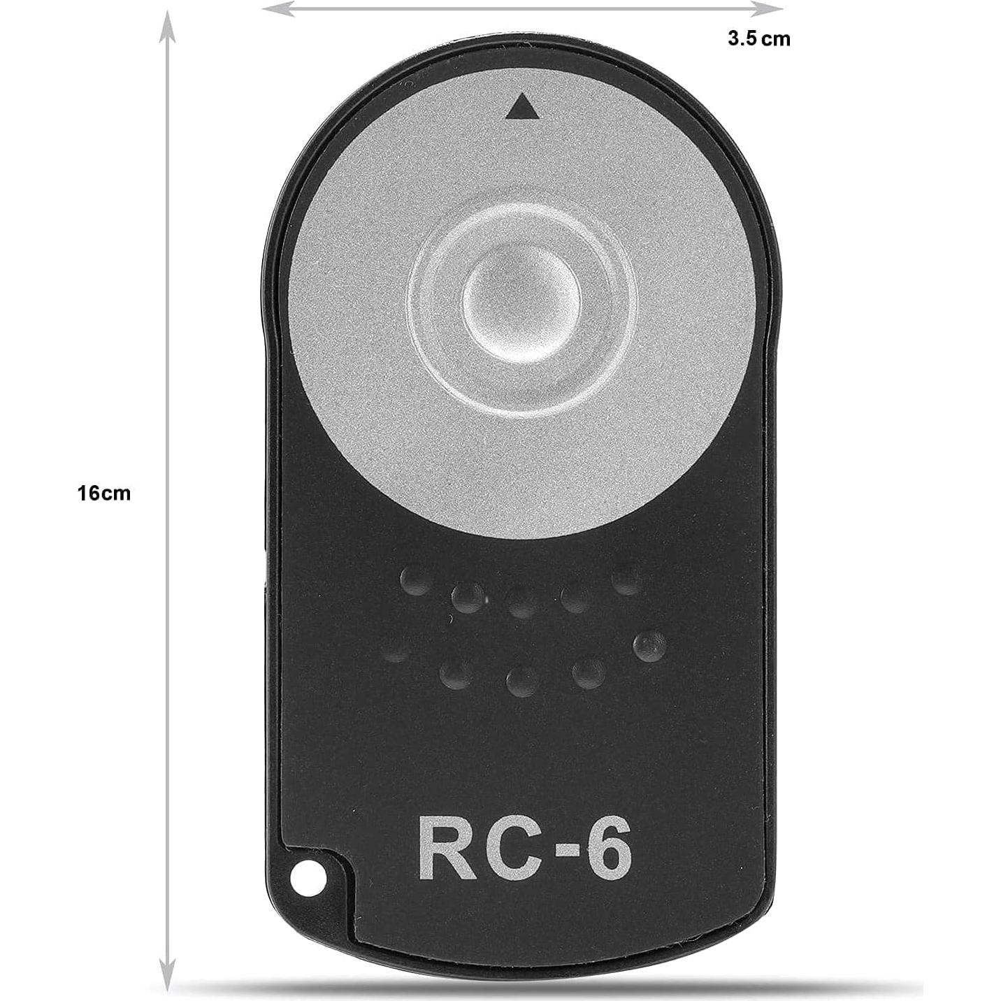 Control Remoto Inalámbrico RC-6 para Canon - 2 Paquetes