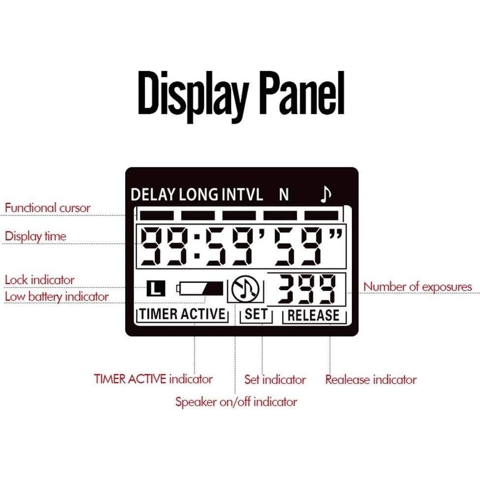 Control Remoto PHOTOOLEX T710C para Cámara Canon con Temporizador