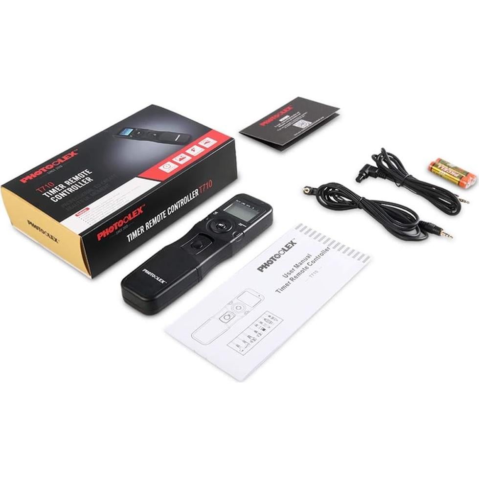 Control Remoto PHOTOOLEX T710C para Cámara Canon con Temporizador