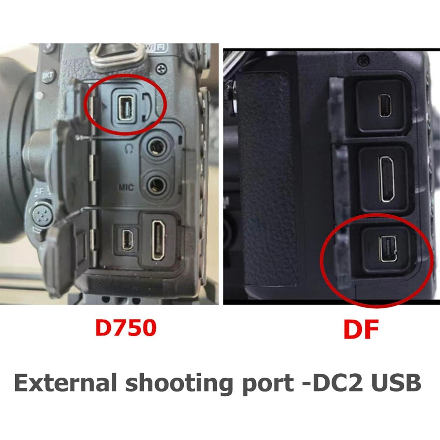 Cable de Liberación de Obturador Nikon RC301-DC2 5m Control Remoto