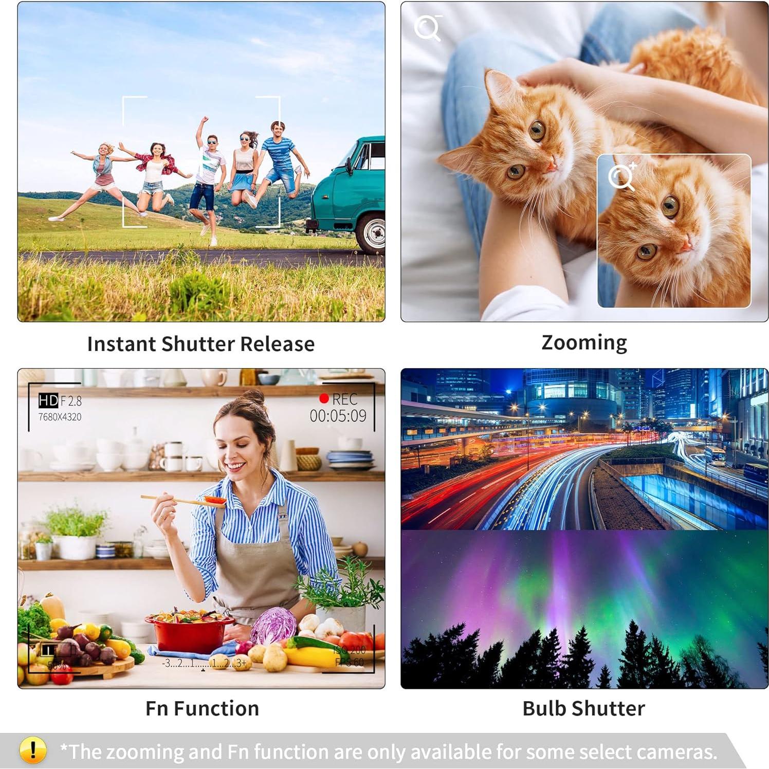 Control Remoto Infrarrojo Inalámbrico JJC IS-P1 para Pentax