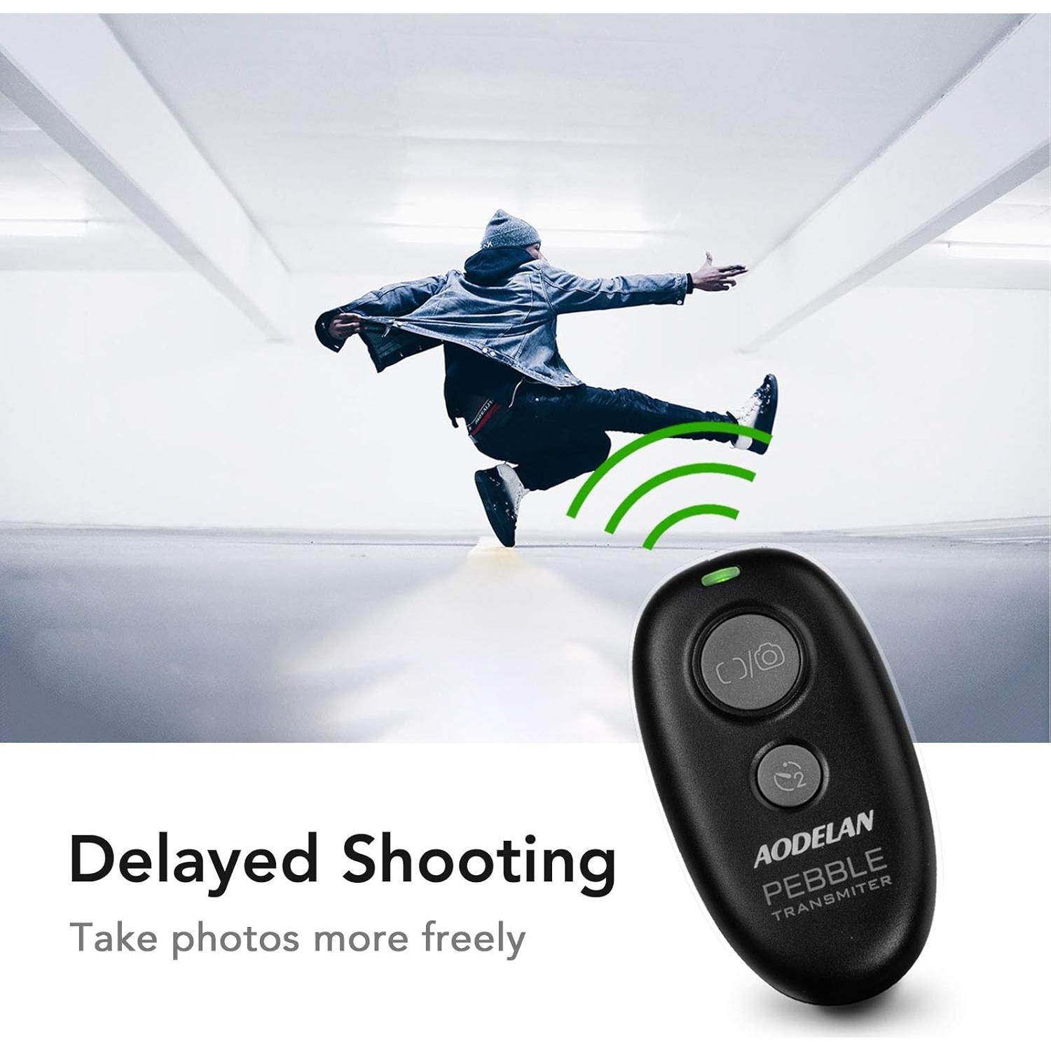 Control Remoto Inalámbrico HAOXI para Cámara Canon y Fujifilm