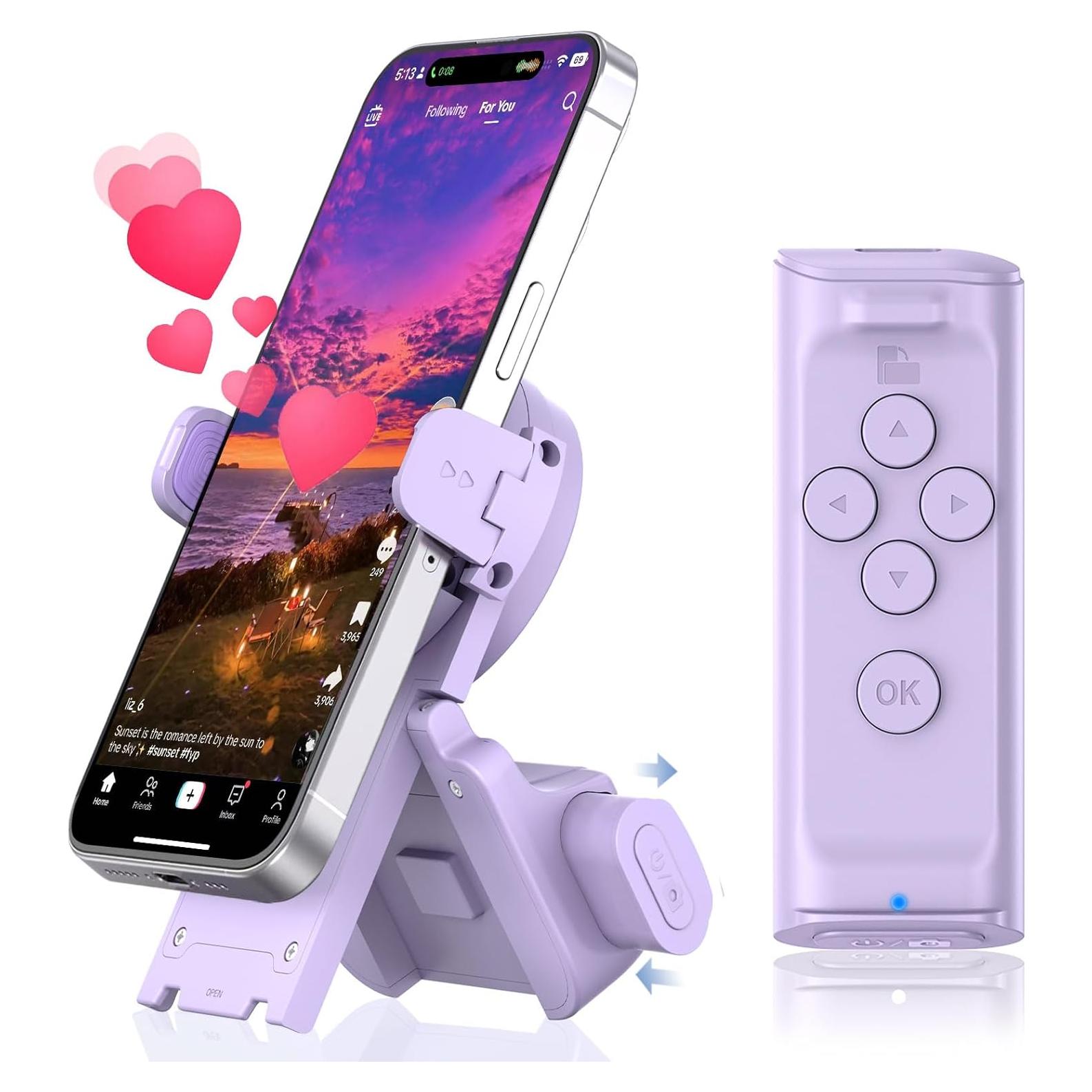 Control Remoto Bluetooth MILOUZ TK-Pro para TikTok y Kindle