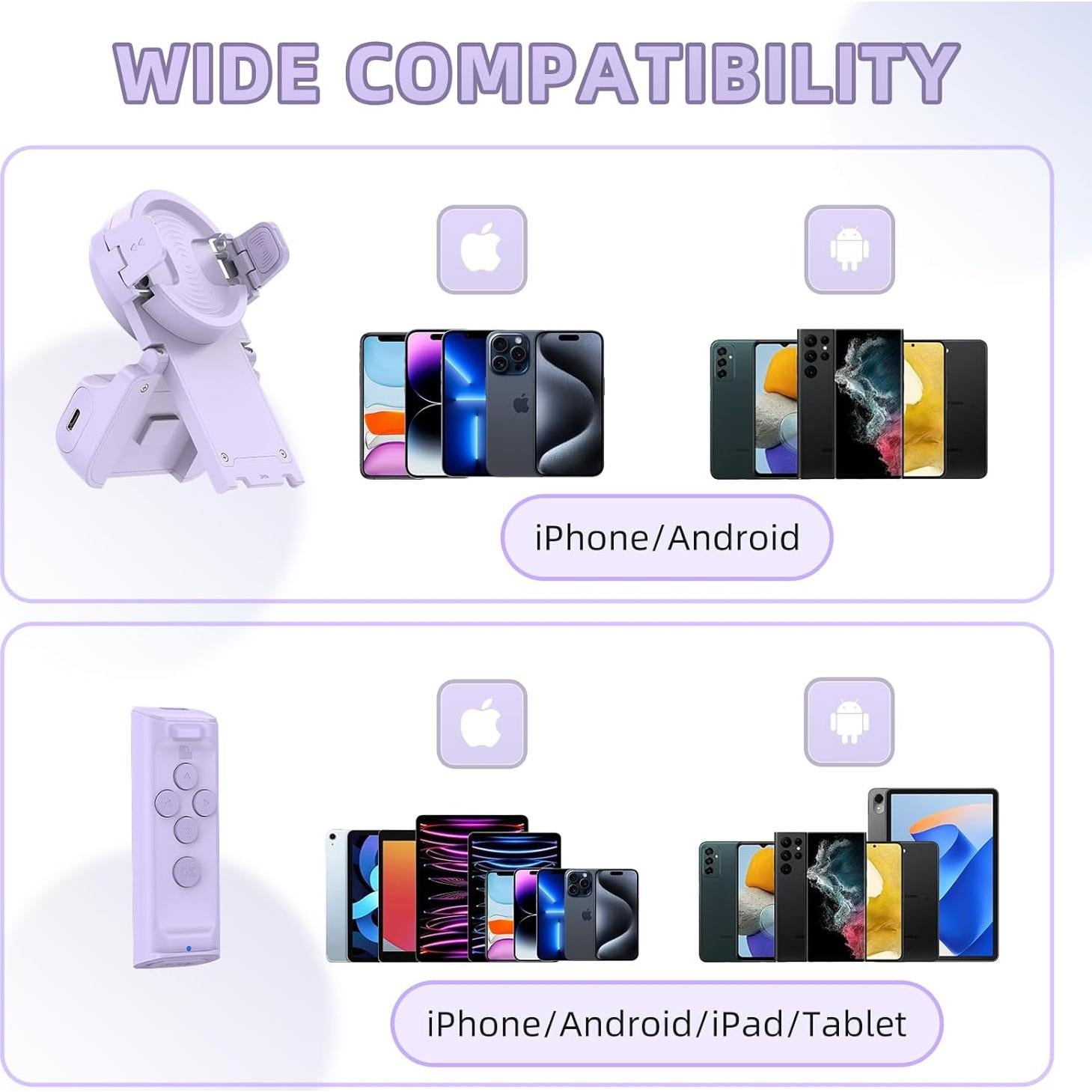 Control Remoto Bluetooth MILOUZ TK-Pro para TikTok y Kindle