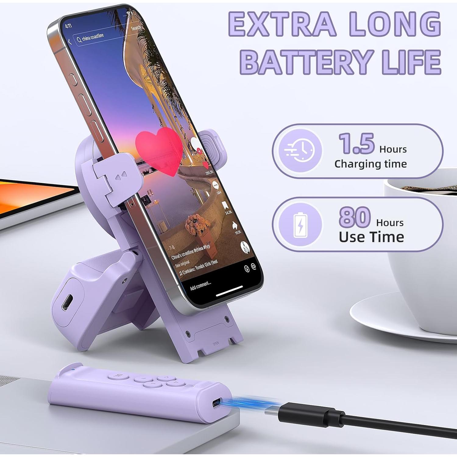 Control Remoto Bluetooth MILOUZ TK-Pro para TikTok y Kindle