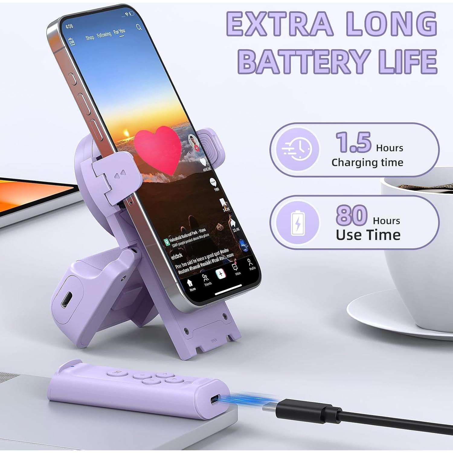 Control Remoto Bluetooth MILOUZ TK-Pro para TikTok y Kindle