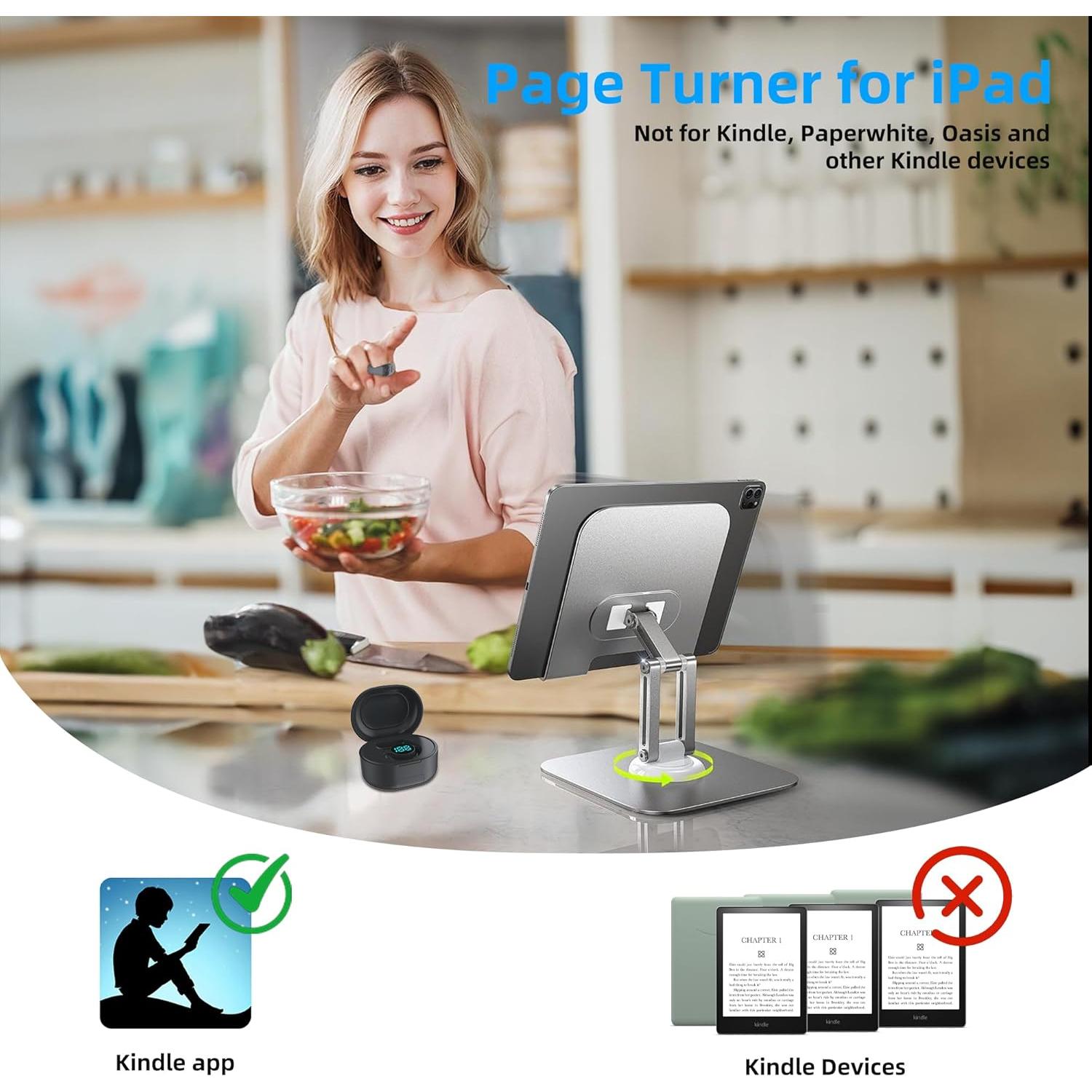 Control Remoto Inalámbrico para TikTok y Ebook JE Make IT Simple