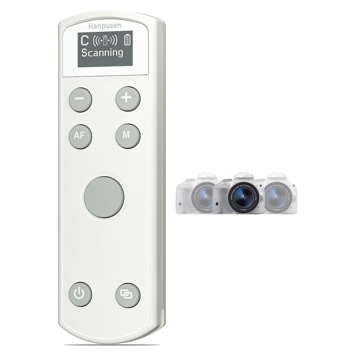 Control Remoto Inalámbrico Recargable Hanpusen para Canon