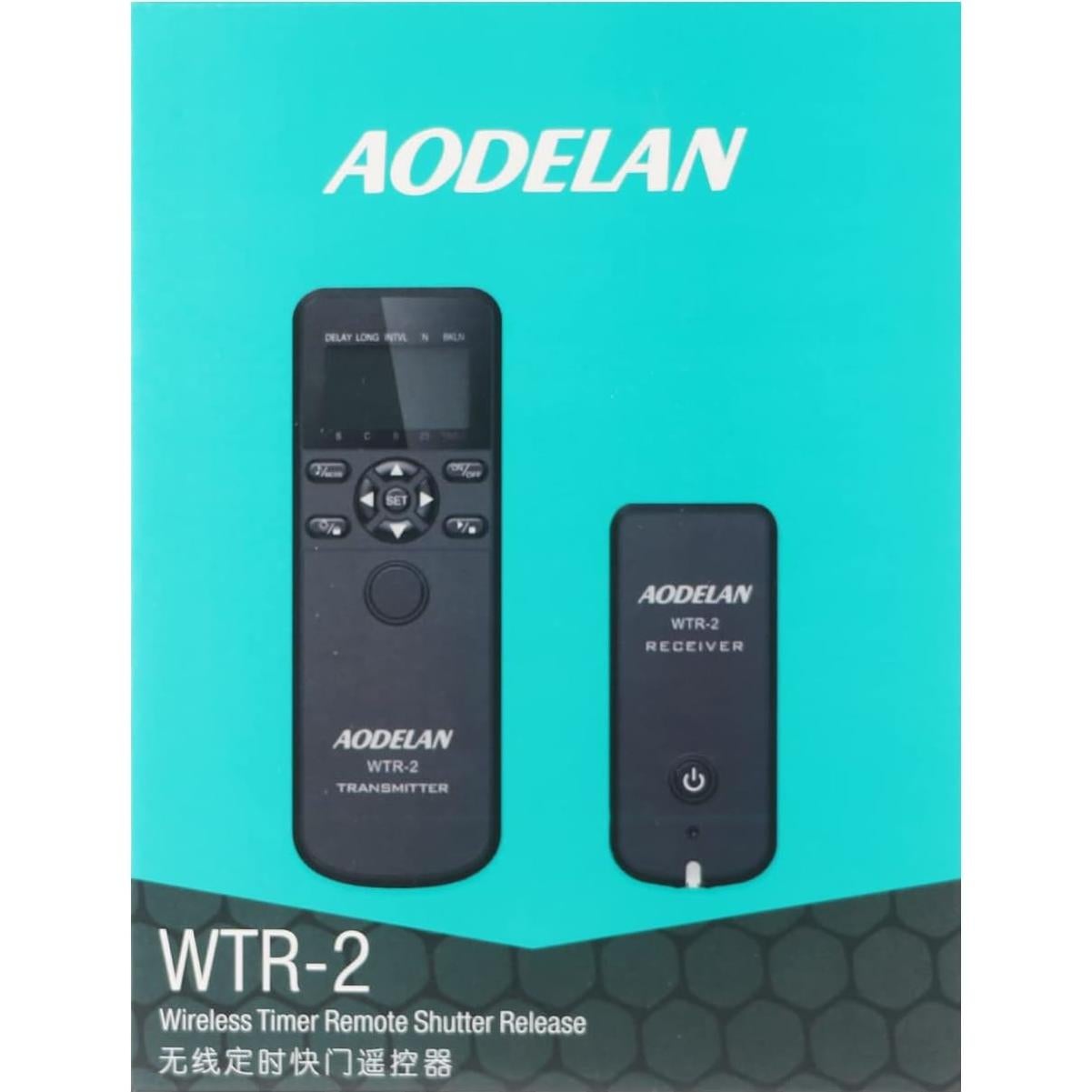 Control Remoto Inalámbrico AODELAN para Canon y Fujifilm