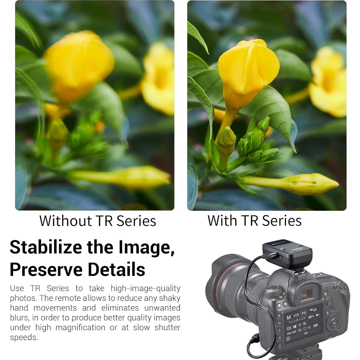 Disparador Remoto Inalámbrico Godox TR-C1 TR-C3 para Canon