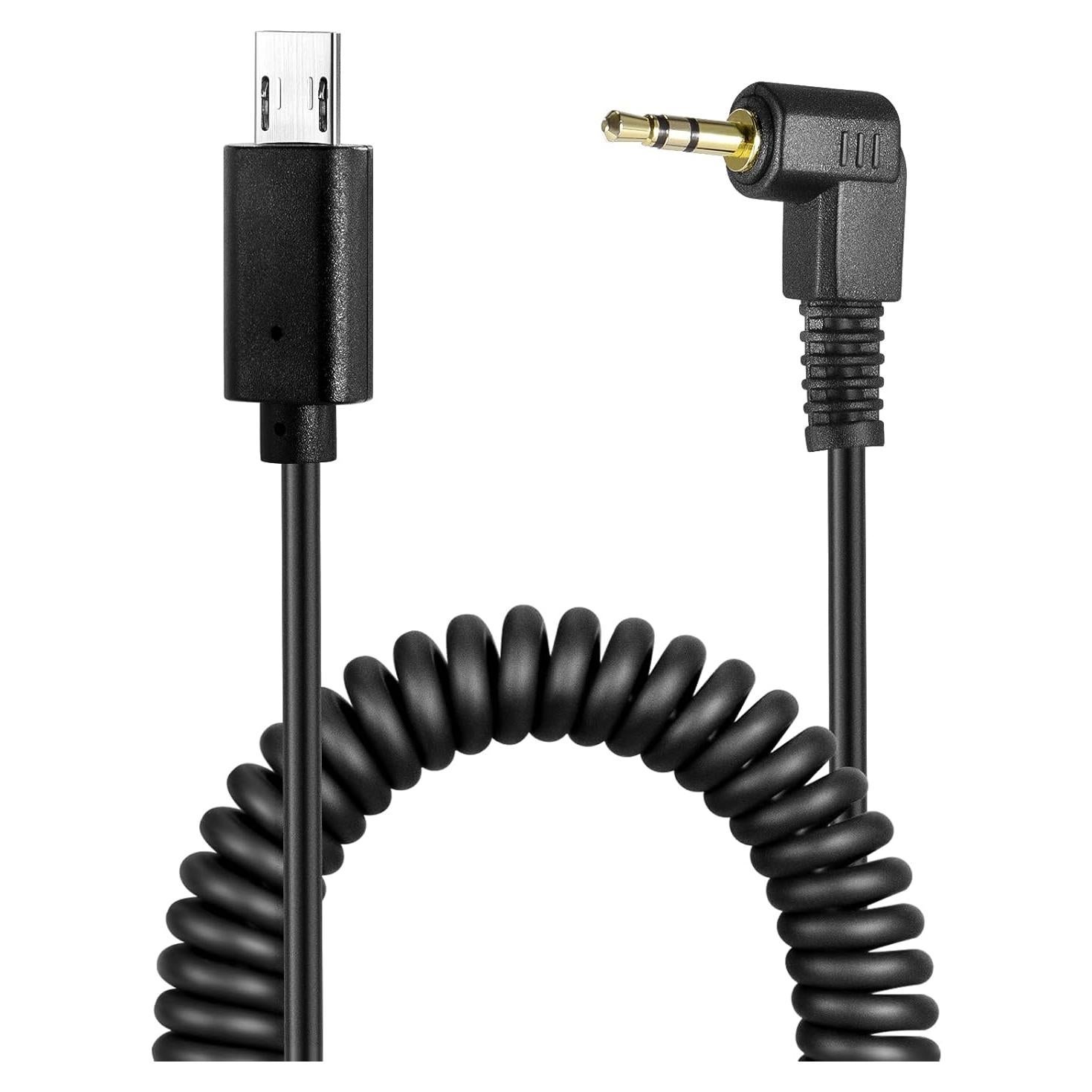 Cable de liberación de obturador remoto NEEWER S2 2.5mm para Sony