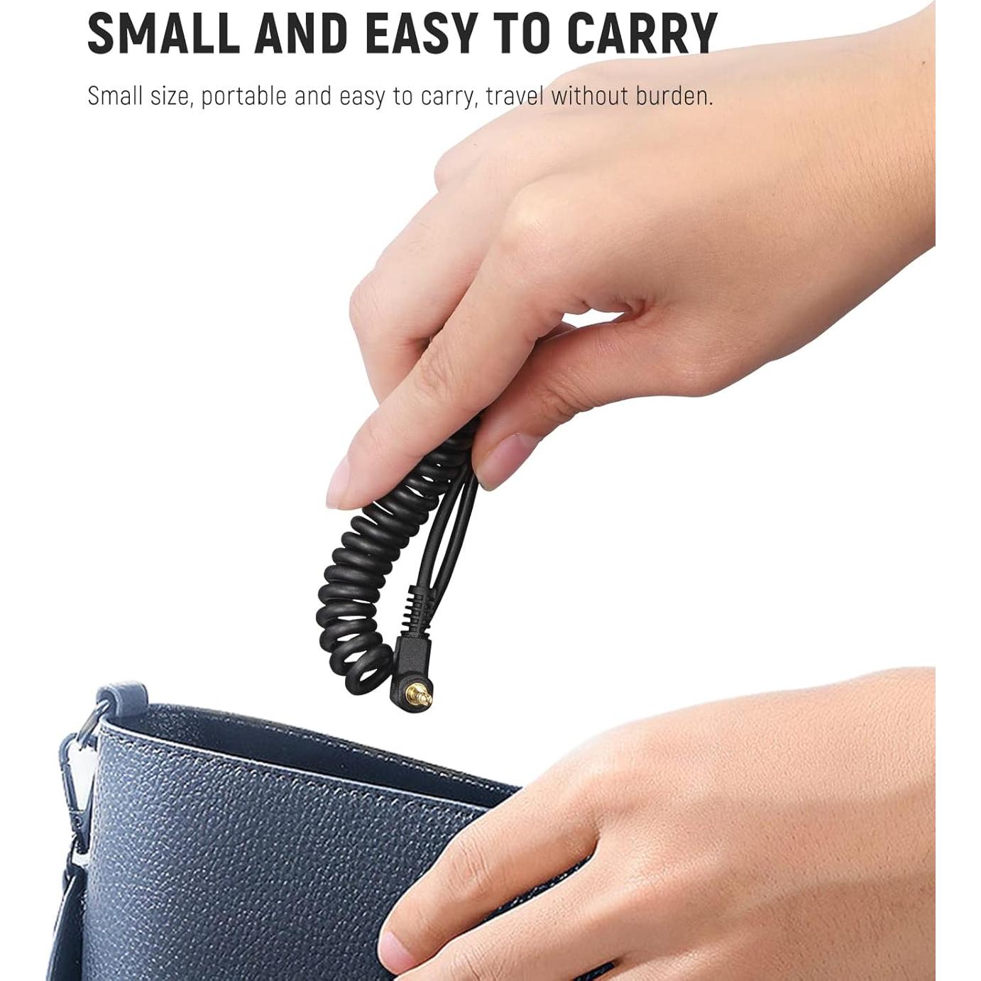 Cable de liberación de obturador remoto NEEWER S2 2.5mm para Sony