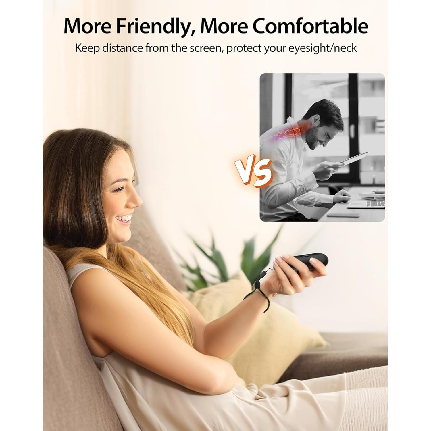 Control Remoto Pasador de Página Stouchi para Kindle Negro