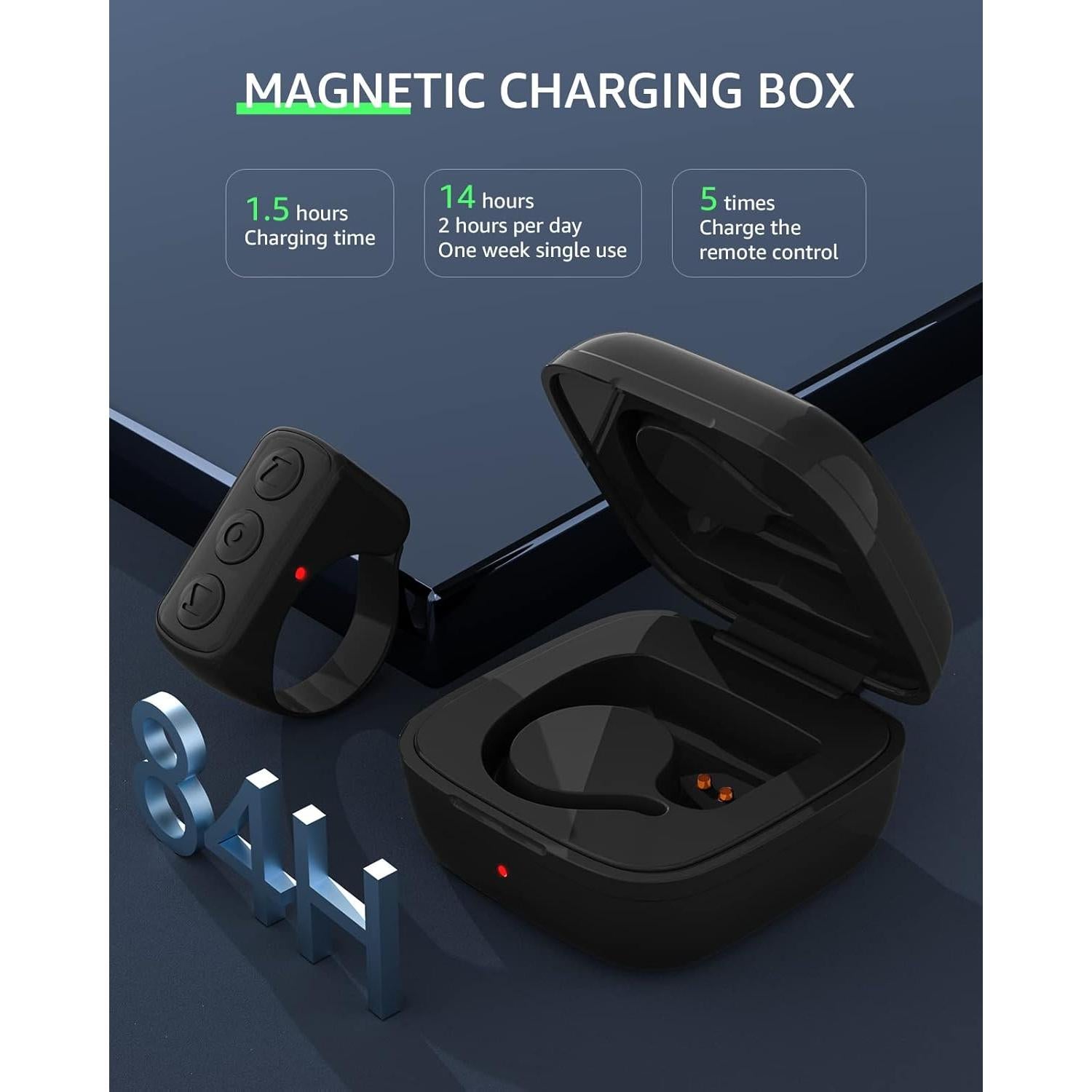 Control Remoto Bluetooth TYUOBOX para TikTok y Cámara - Negro