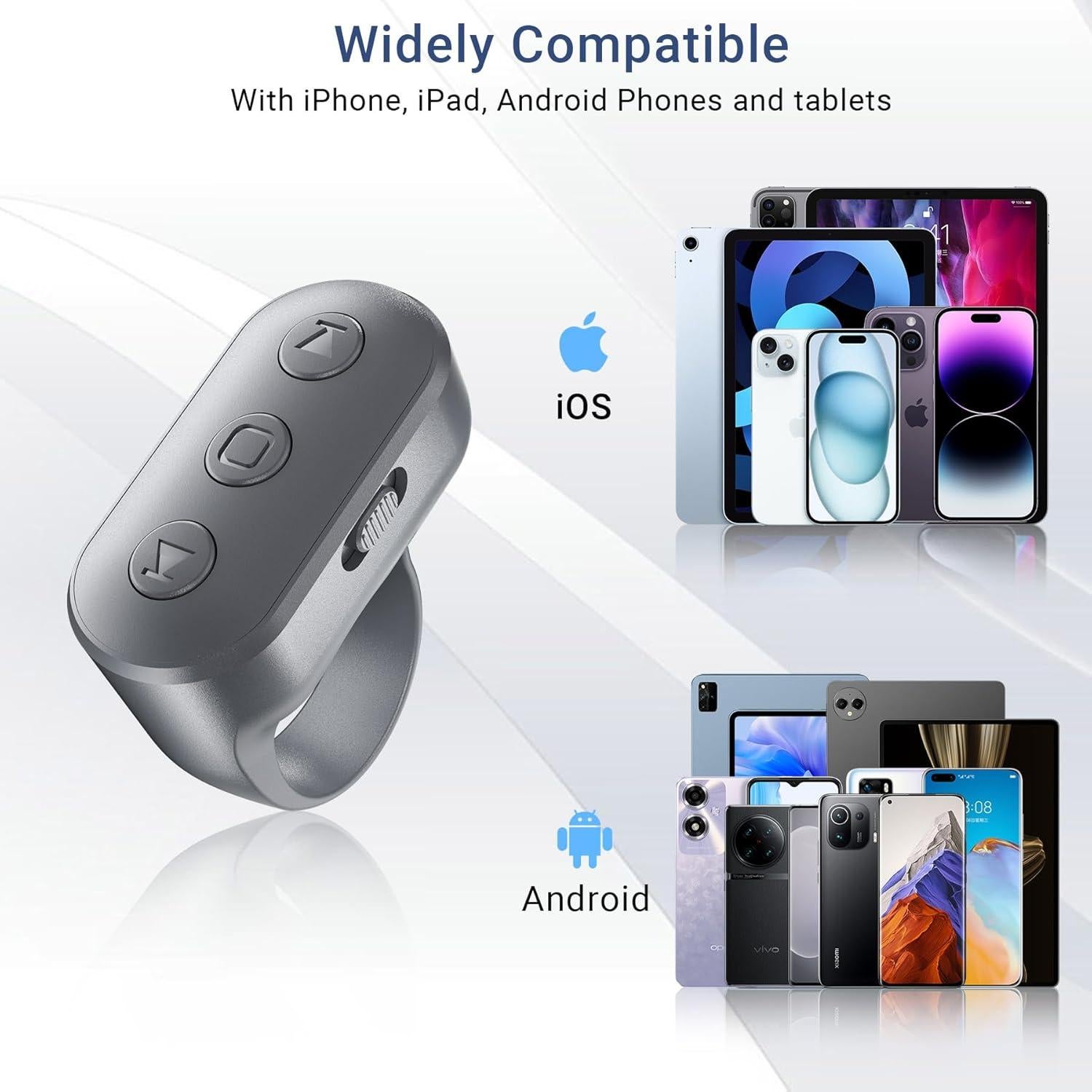 Control Remoto Anillo Voinap F3 para Cámara de Teléfono