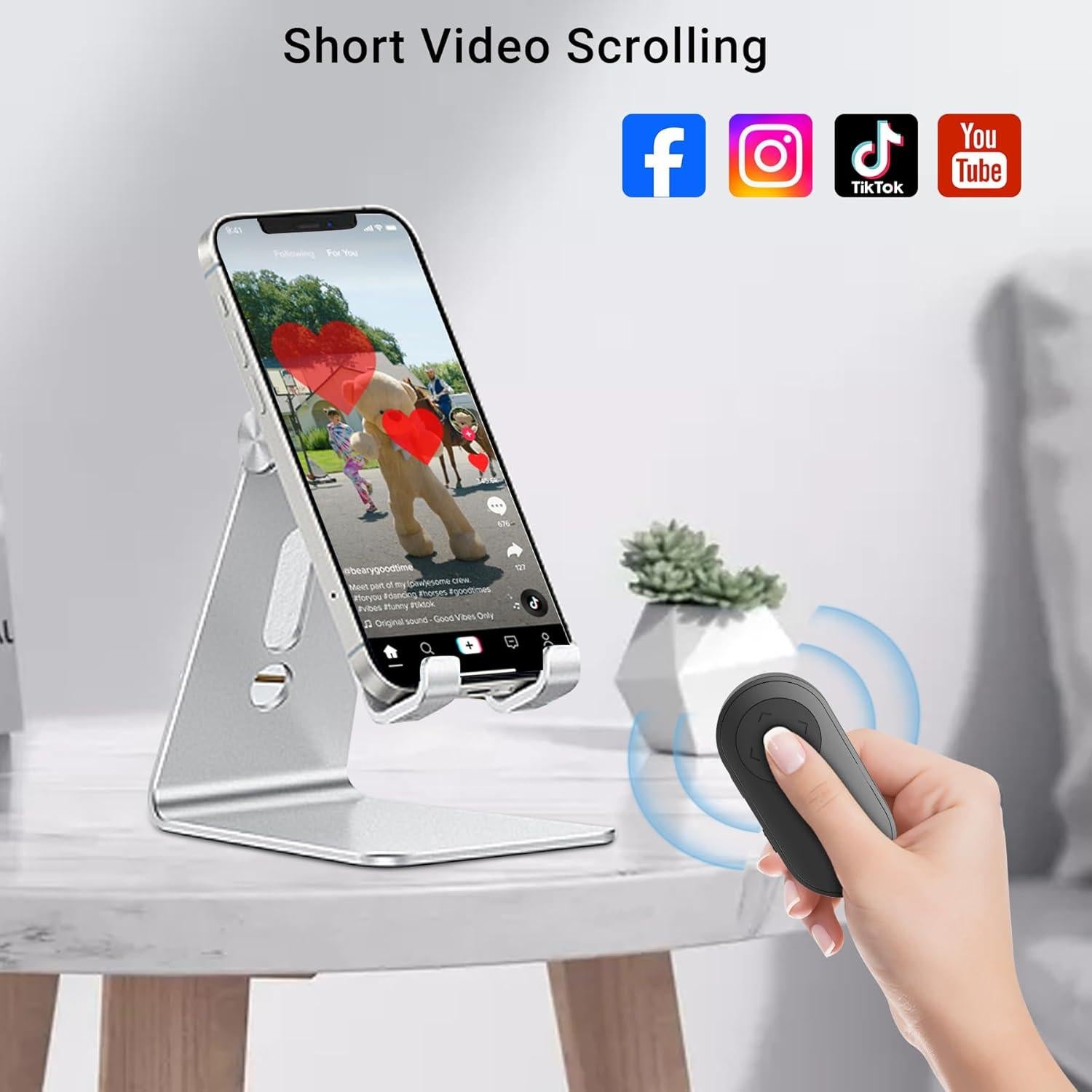 Pasador de Página Inalámbrico Voinap VN11-1 para iPad y Smartphone