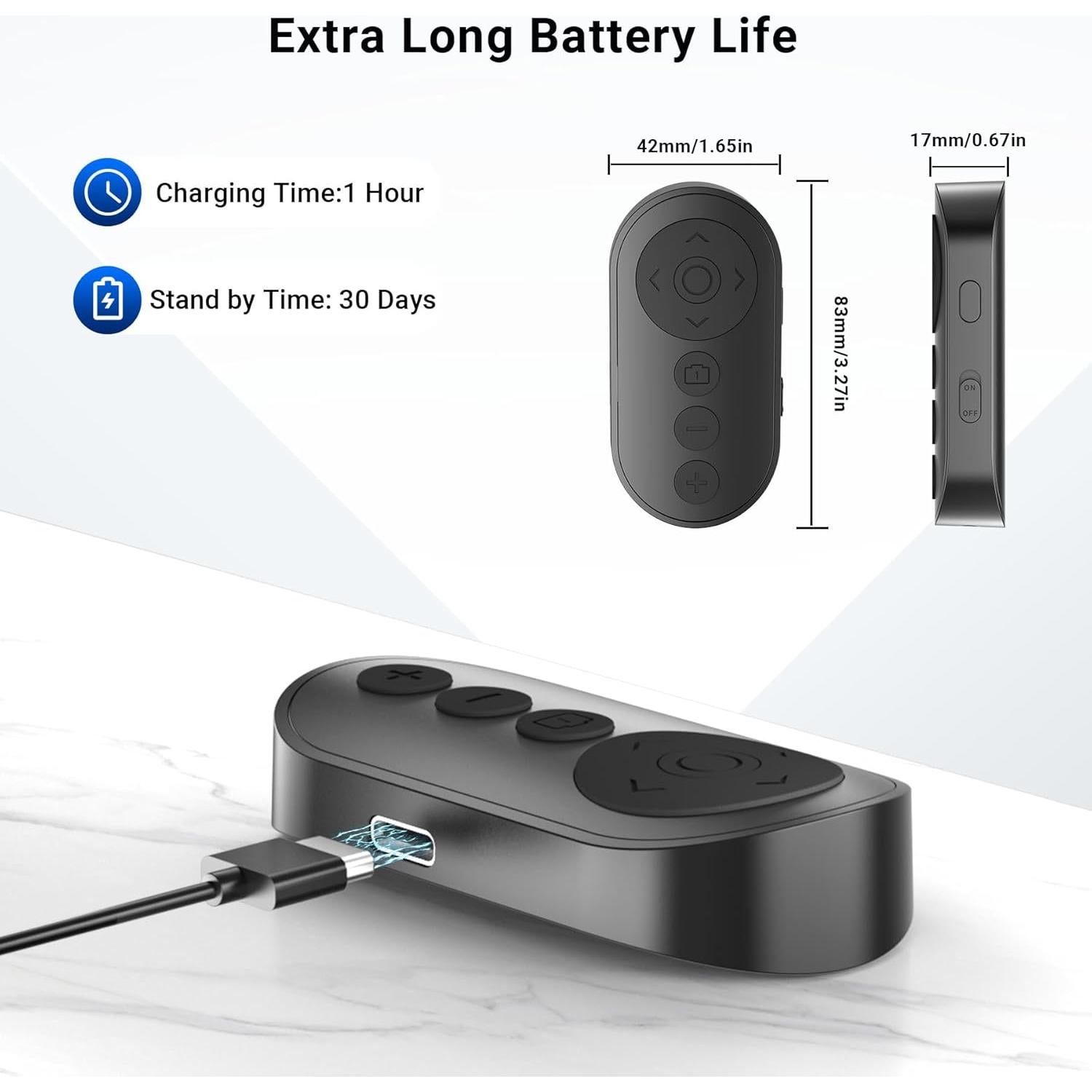 Pasador de Página Inalámbrico Voinap VN11-1 para iPad y Smartphone