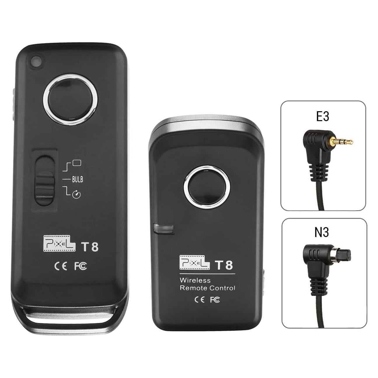 Control Remoto Inalámbrico QILESHI para Cámara Canon y Fujifilm