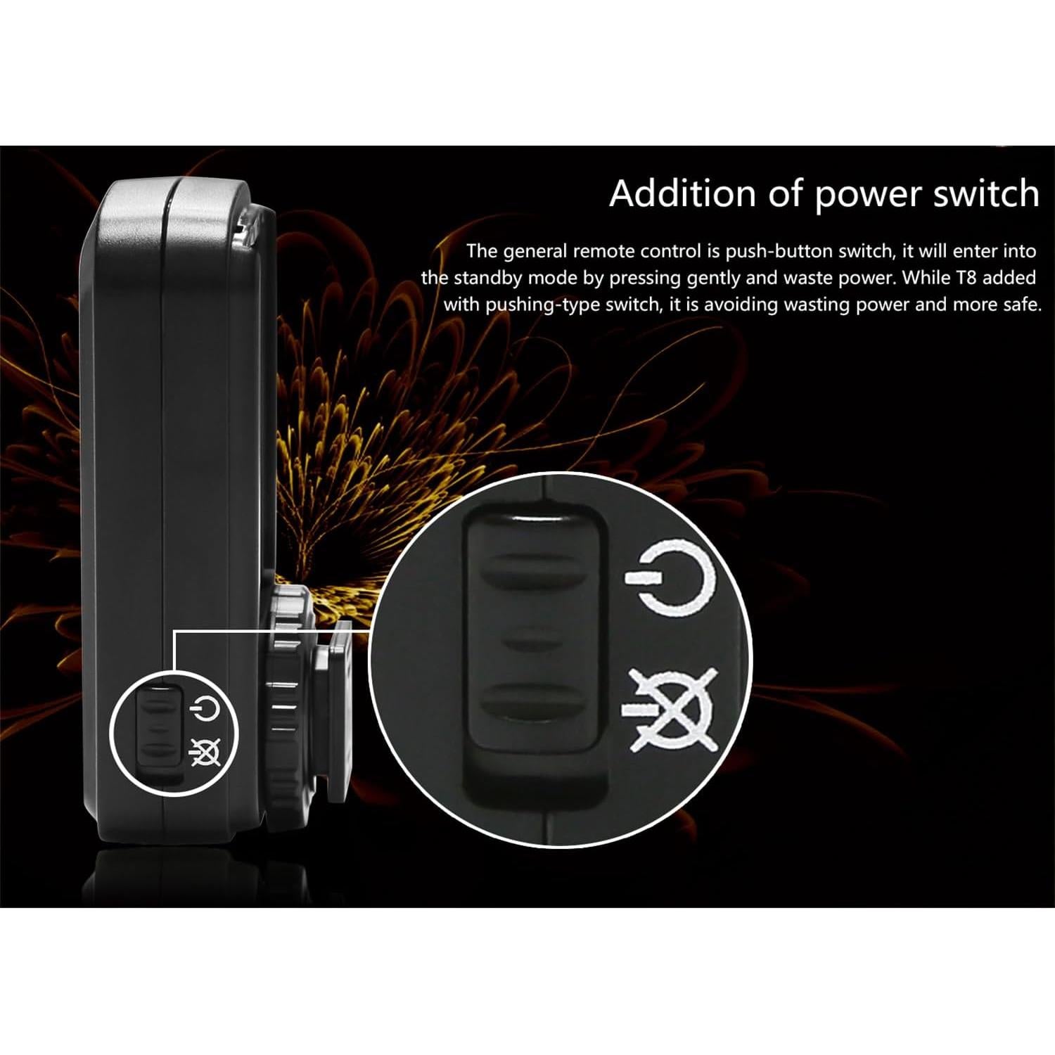 Control Remoto Inalámbrico QILESHI para Cámara Canon y Fujifilm