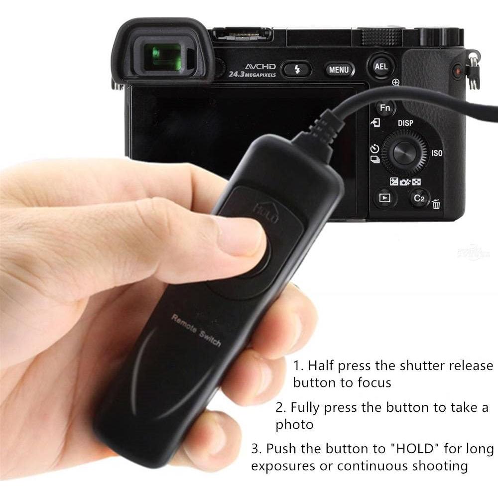 Cable de liberación del obturador Keabroir SRC-SVPR1 90cm para Sony