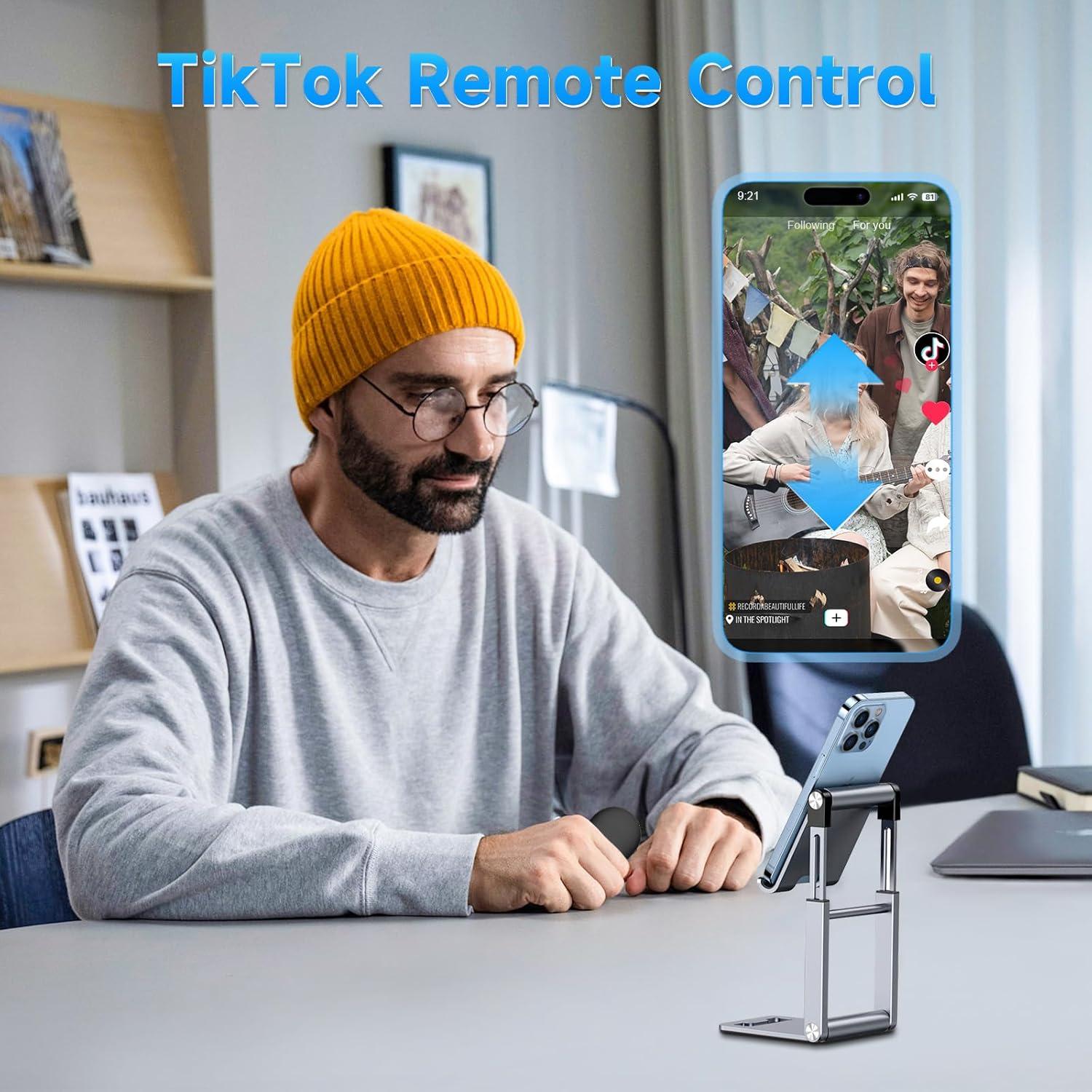 Control Remoto Bluetooth SEANCHEER R1 para TikTok y eBooks