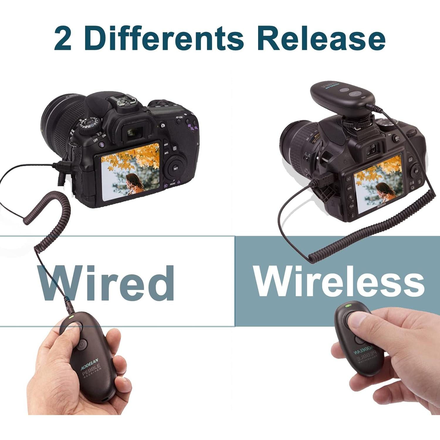 Disparador Remoto Inalámbrico AODELAN para Cámara Nikon