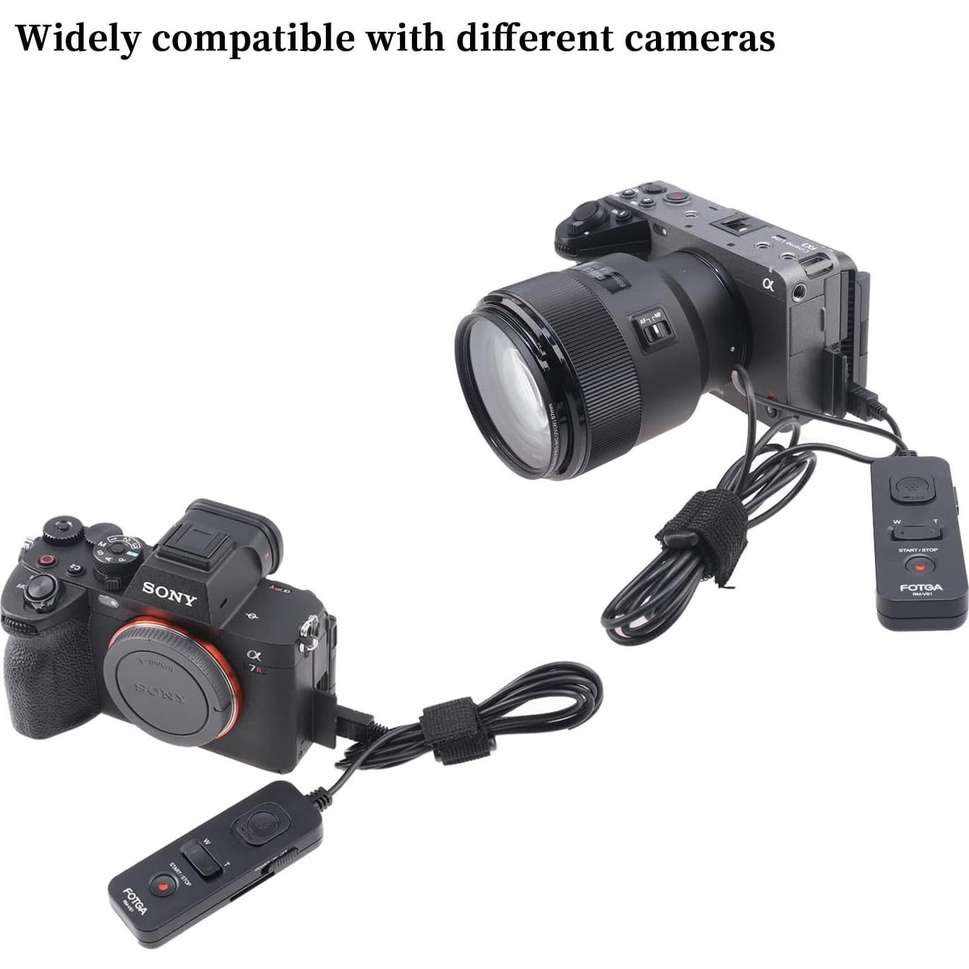 Fotga Cable de Liberación Remota RM-VPR1 1.5m para Sony