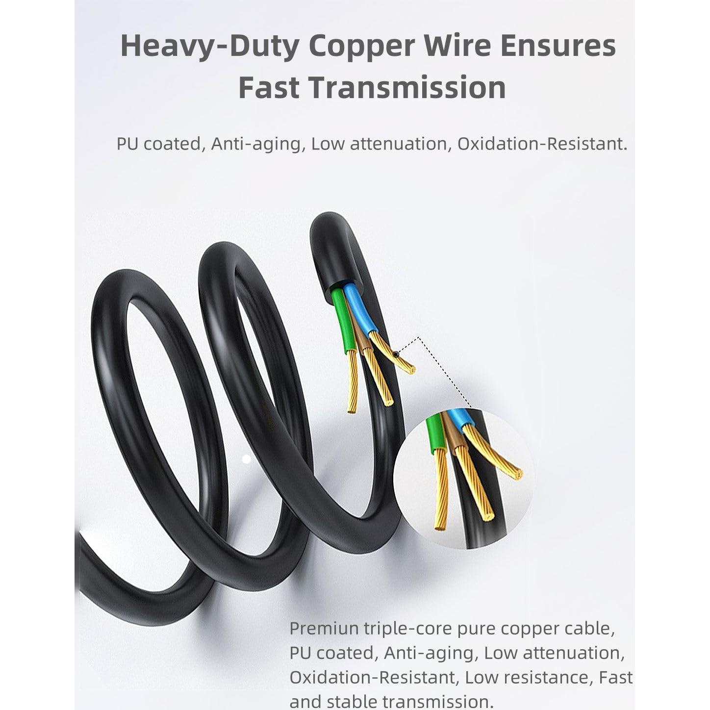 Cable de liberación del obturador remoto Keabroir N1 100cm para Nikon