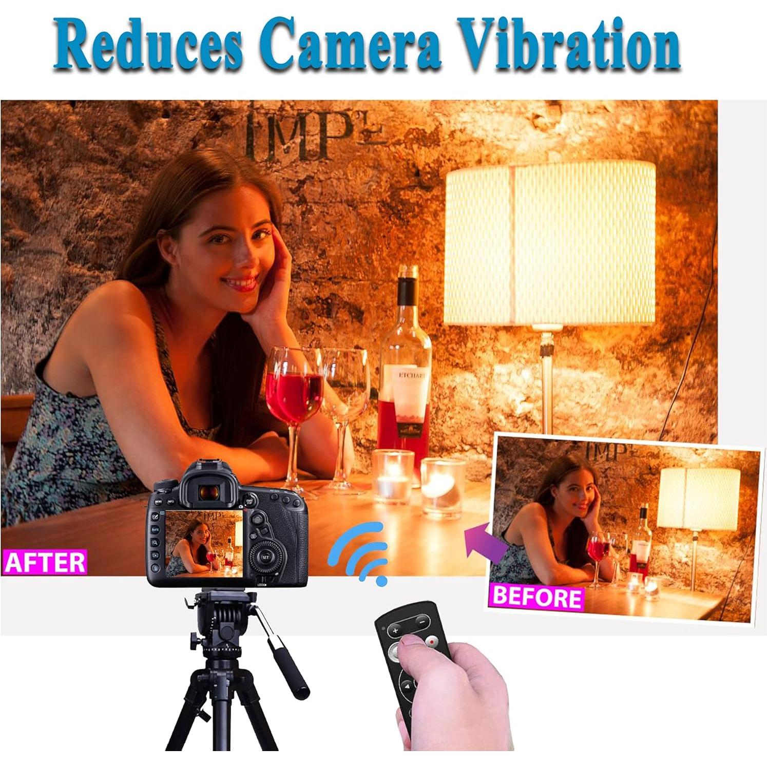 Control Remoto Inalámbrico AODELAN para Cámaras Nikon P1000 Z50