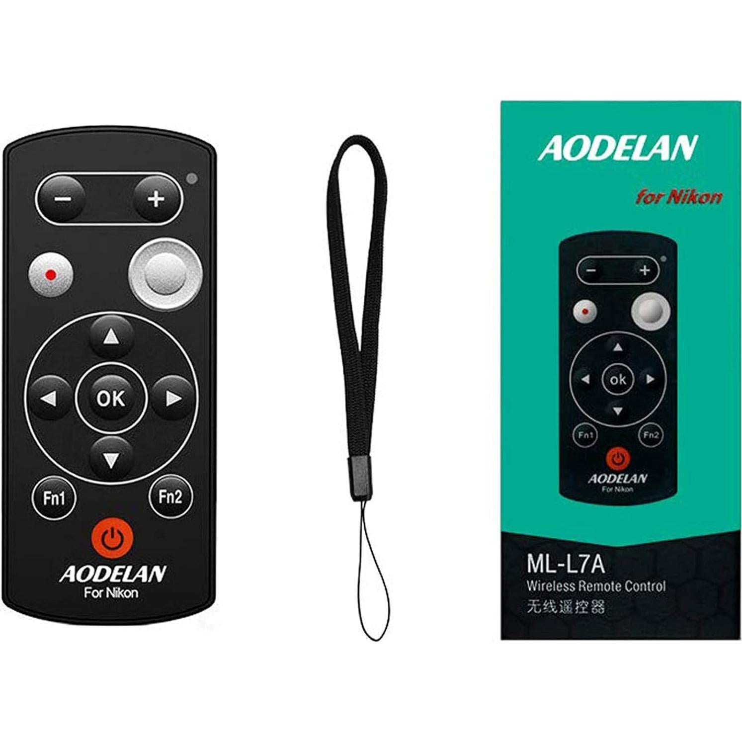 Control Remoto Inalámbrico AODELAN para Cámaras Nikon P1000 Z50