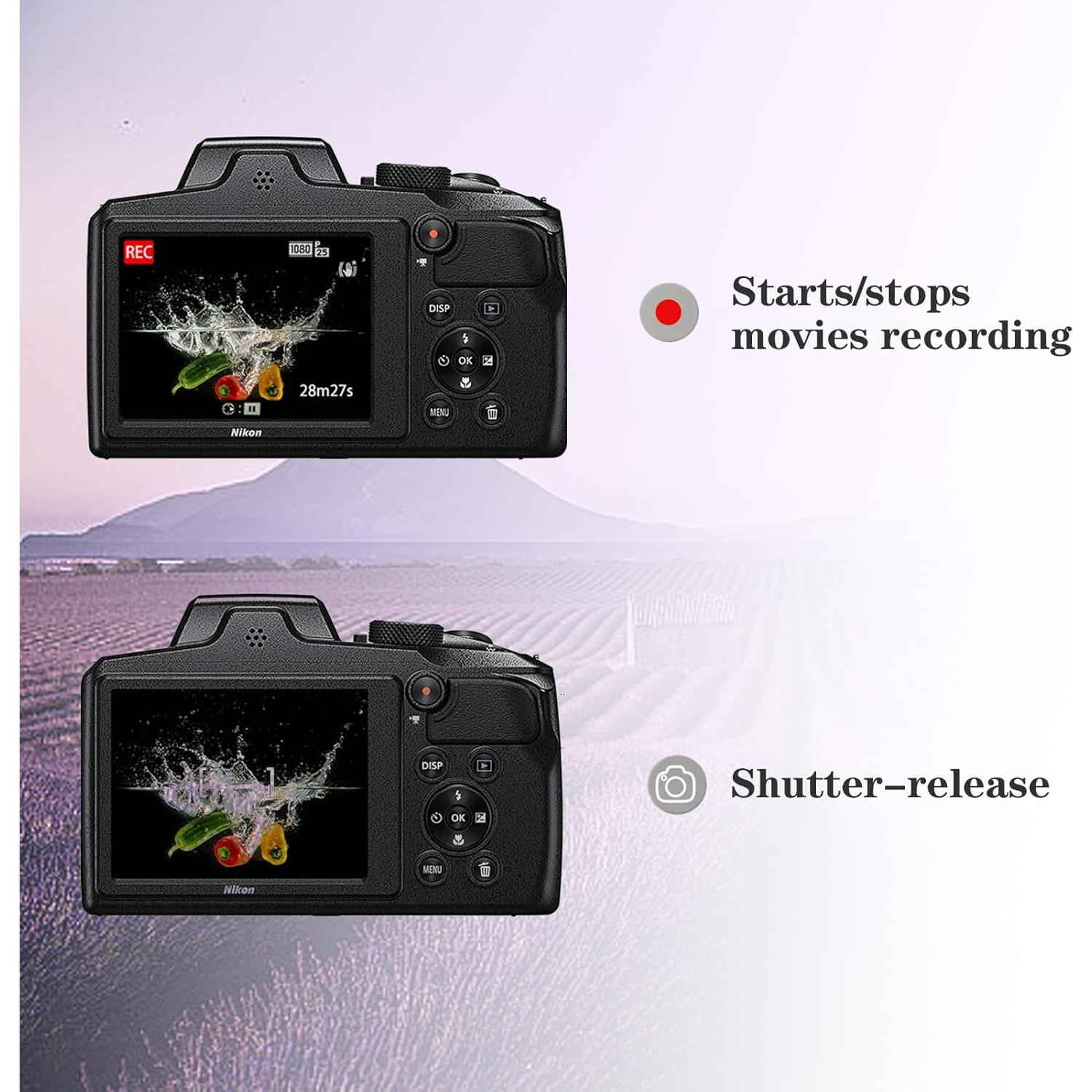 Control Remoto Inalámbrico AODELAN para Nikon COOLPIX y Z