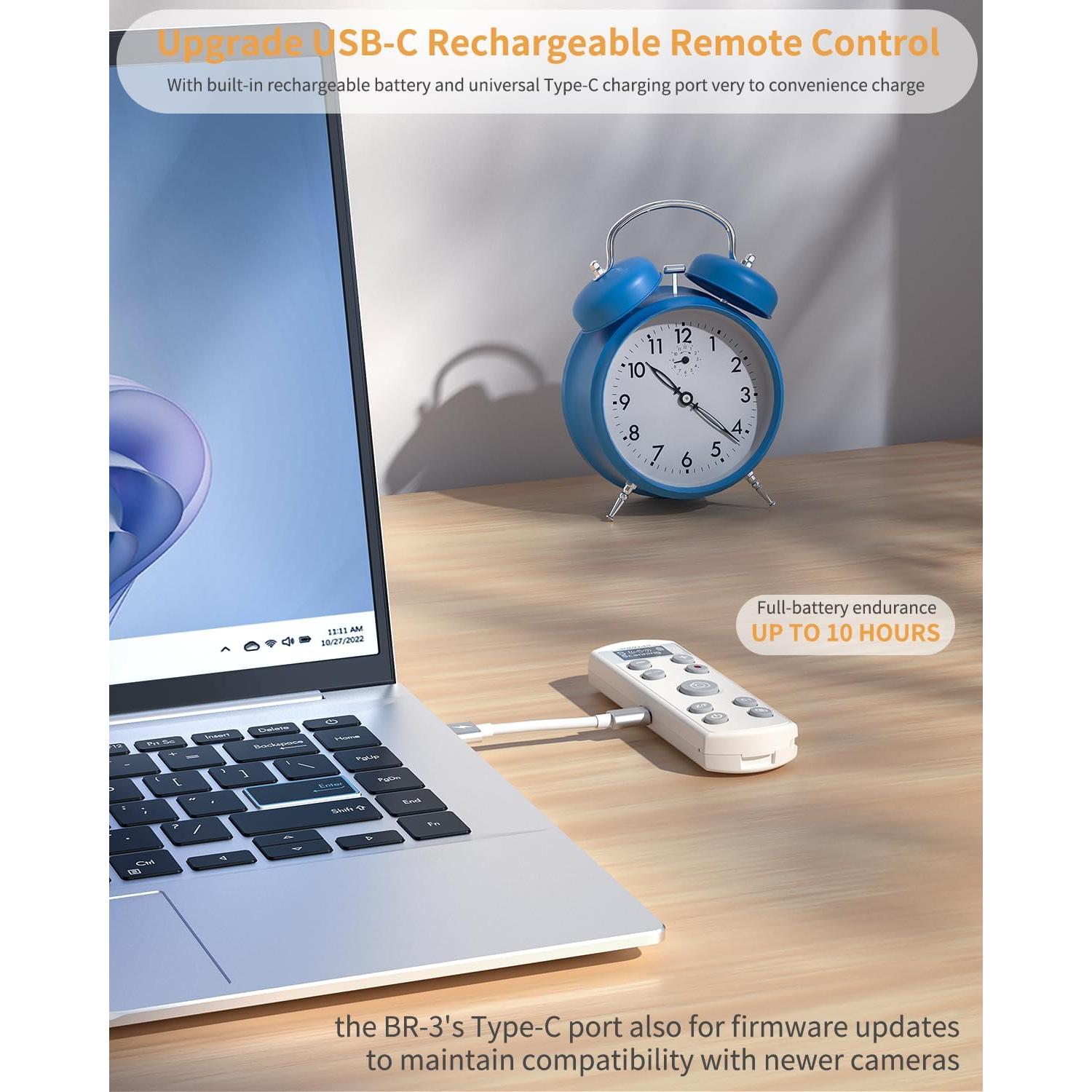 Control Remoto Inalámbrico Aodelan para Cámara Sony ZV-E10, FX3