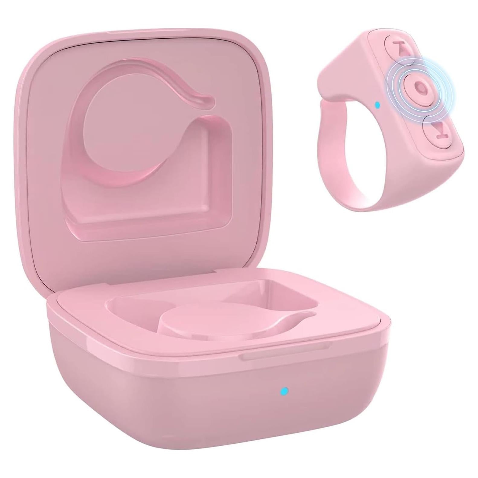 Control Remoto Bluetooth GEVO para iPhone y Android Rosa