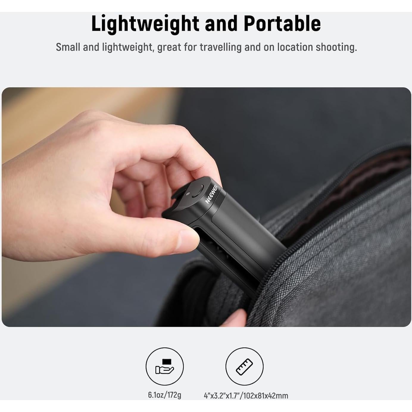 Mango Lateral Inalámbrico NEEWER PA005E para Smartphone