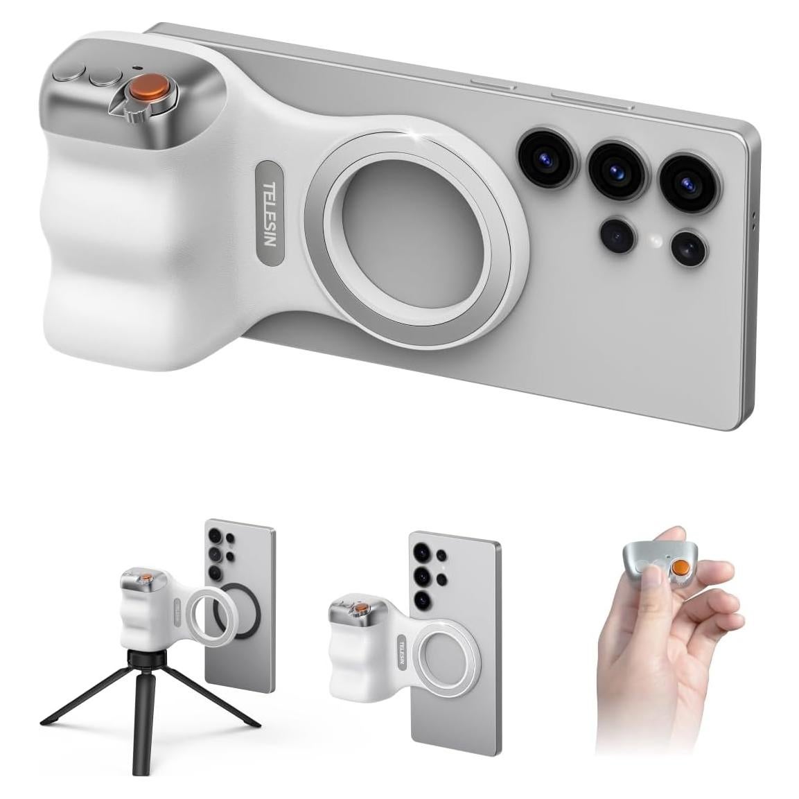 Agarre Magnético TELESIN Fun Shot para Cámara de Teléfono