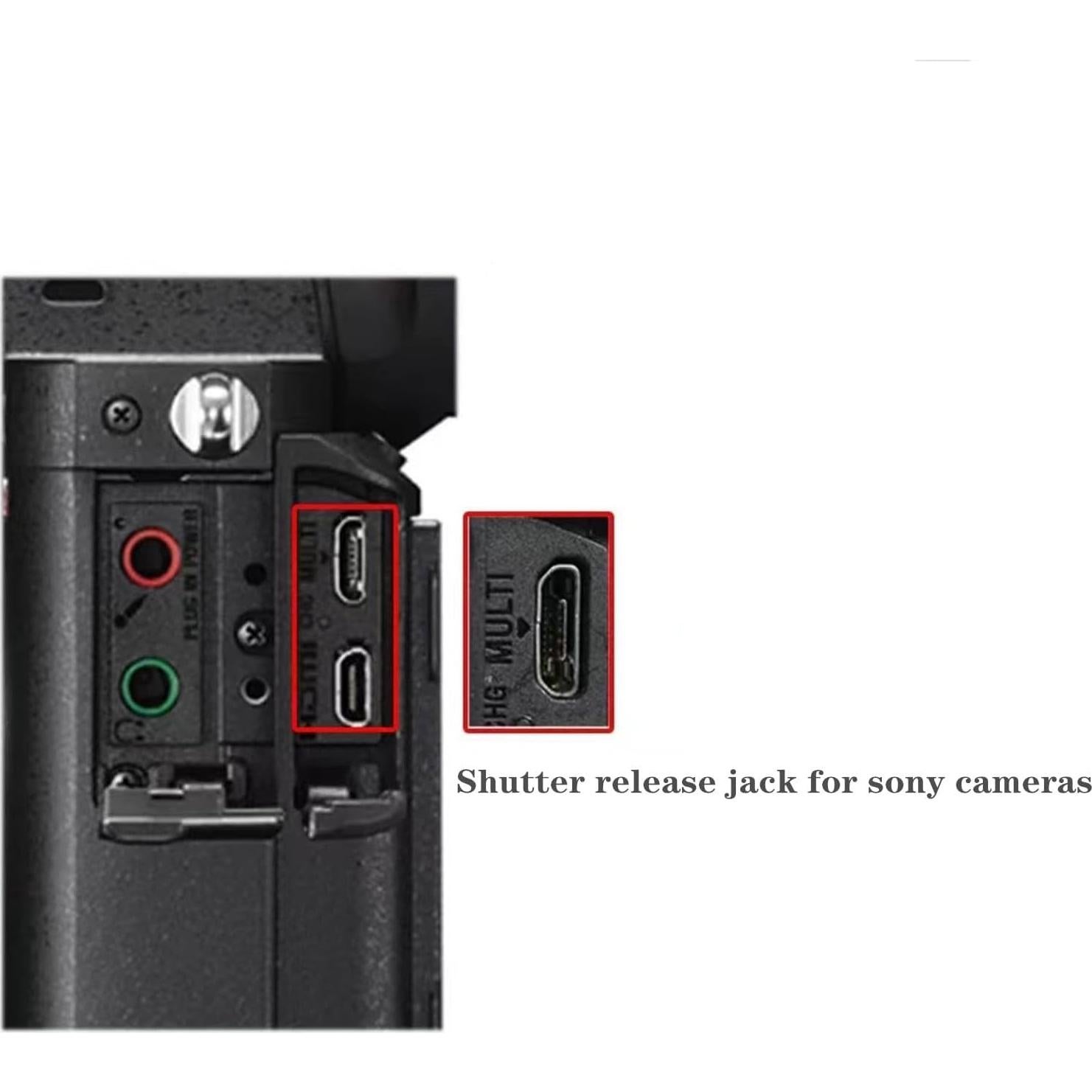 Cable de Extensión 300cm DYTDIEYINGTU 3.5mm-S2 para Cámara Sony