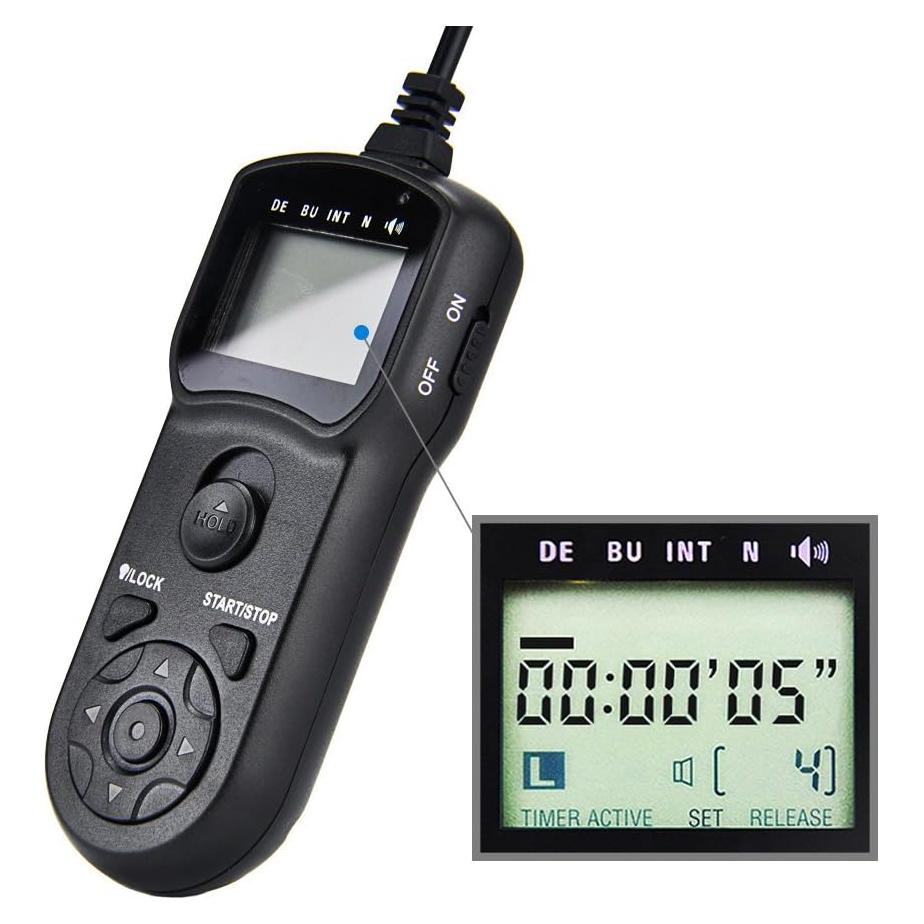 Cable disparador remoto JJC TM-J2 para Olympus E-M1 Mark II