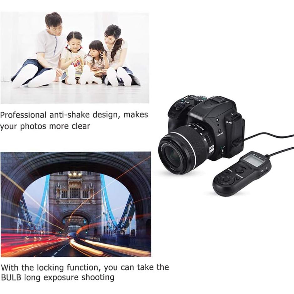 Cable disparador remoto JJC TM-J2 para Olympus E-M1 Mark II